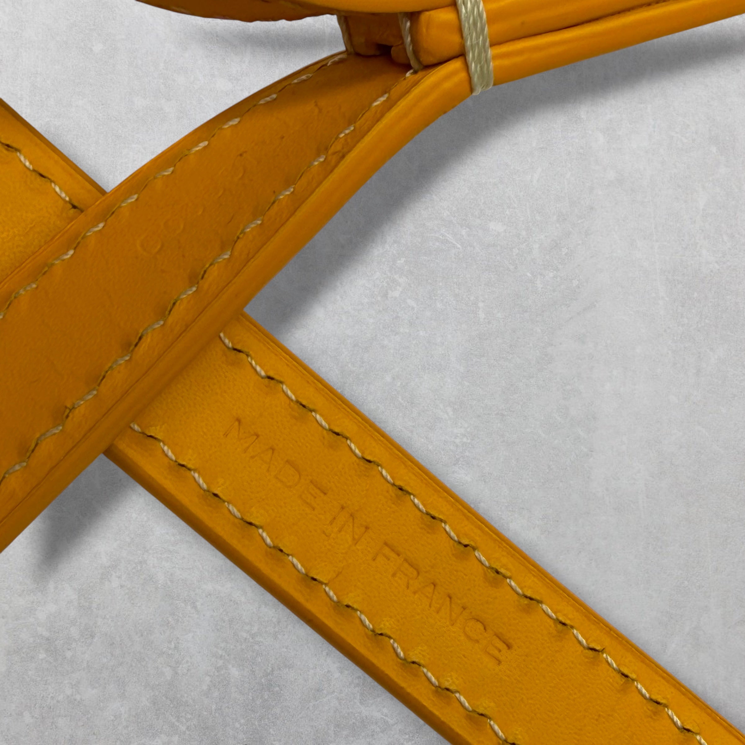 Goyard Goyardine Edmond Yellow Dog Leash
