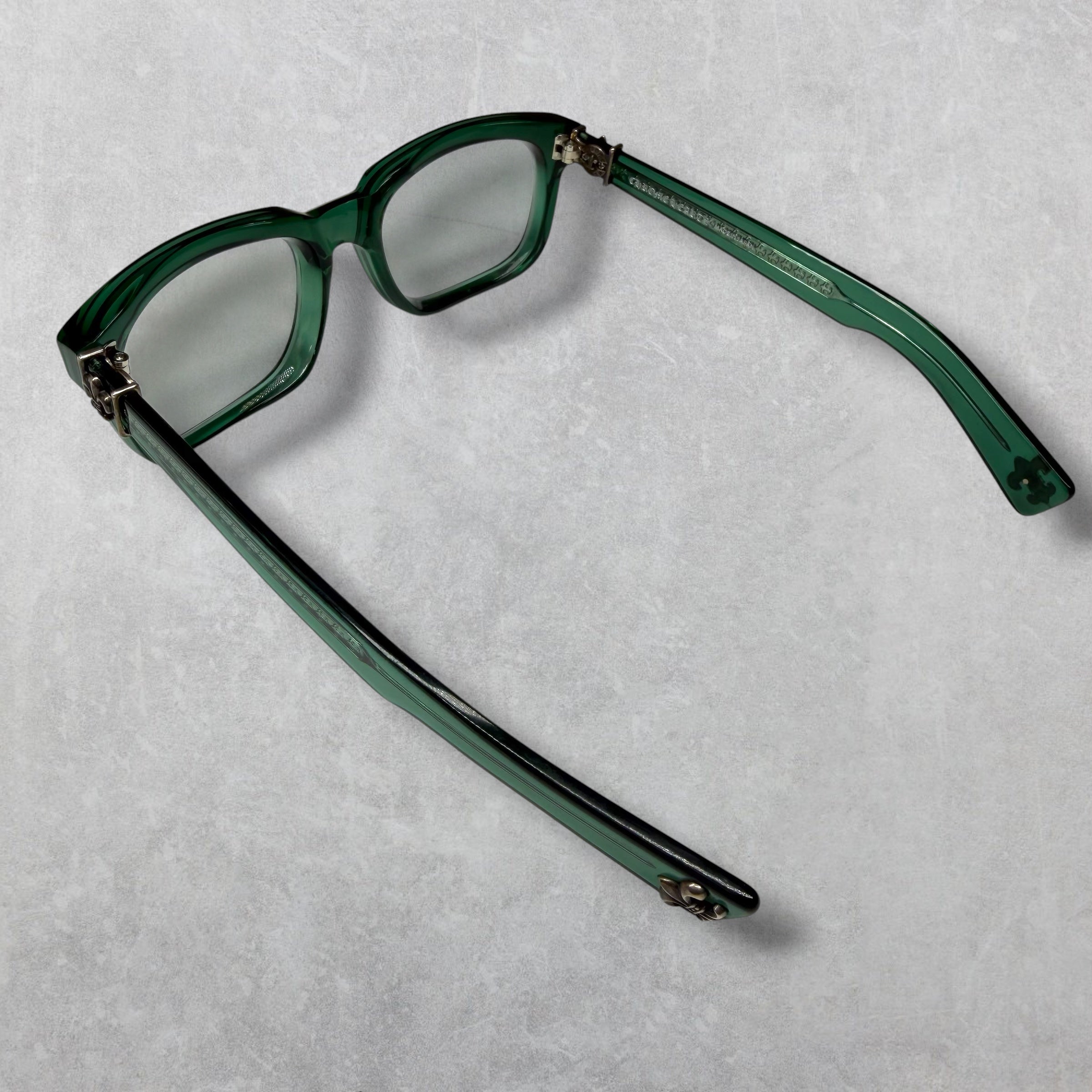 Chrome Hearts See You In Tea Marine Green Glasses