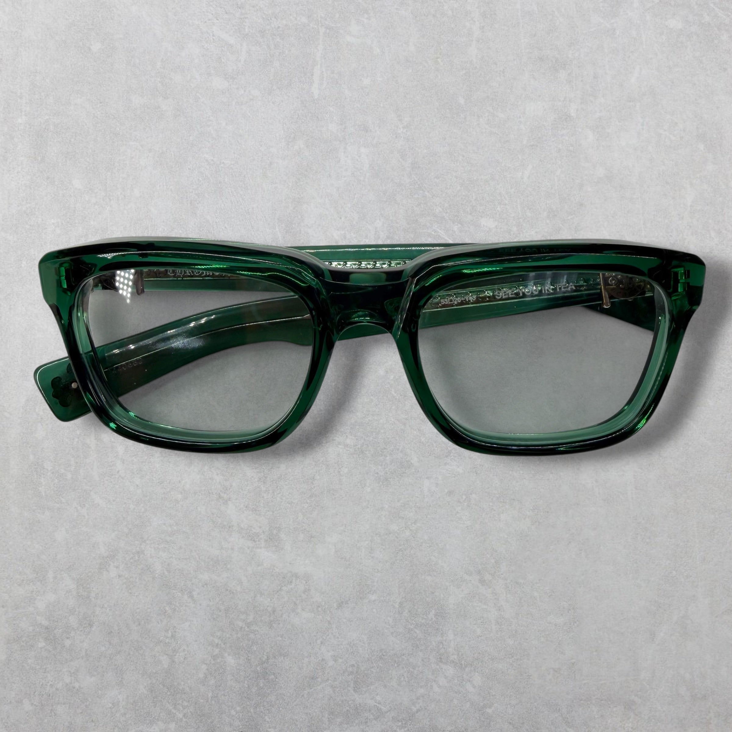 Chrome Hearts See You In Tea Marine Green Glasses