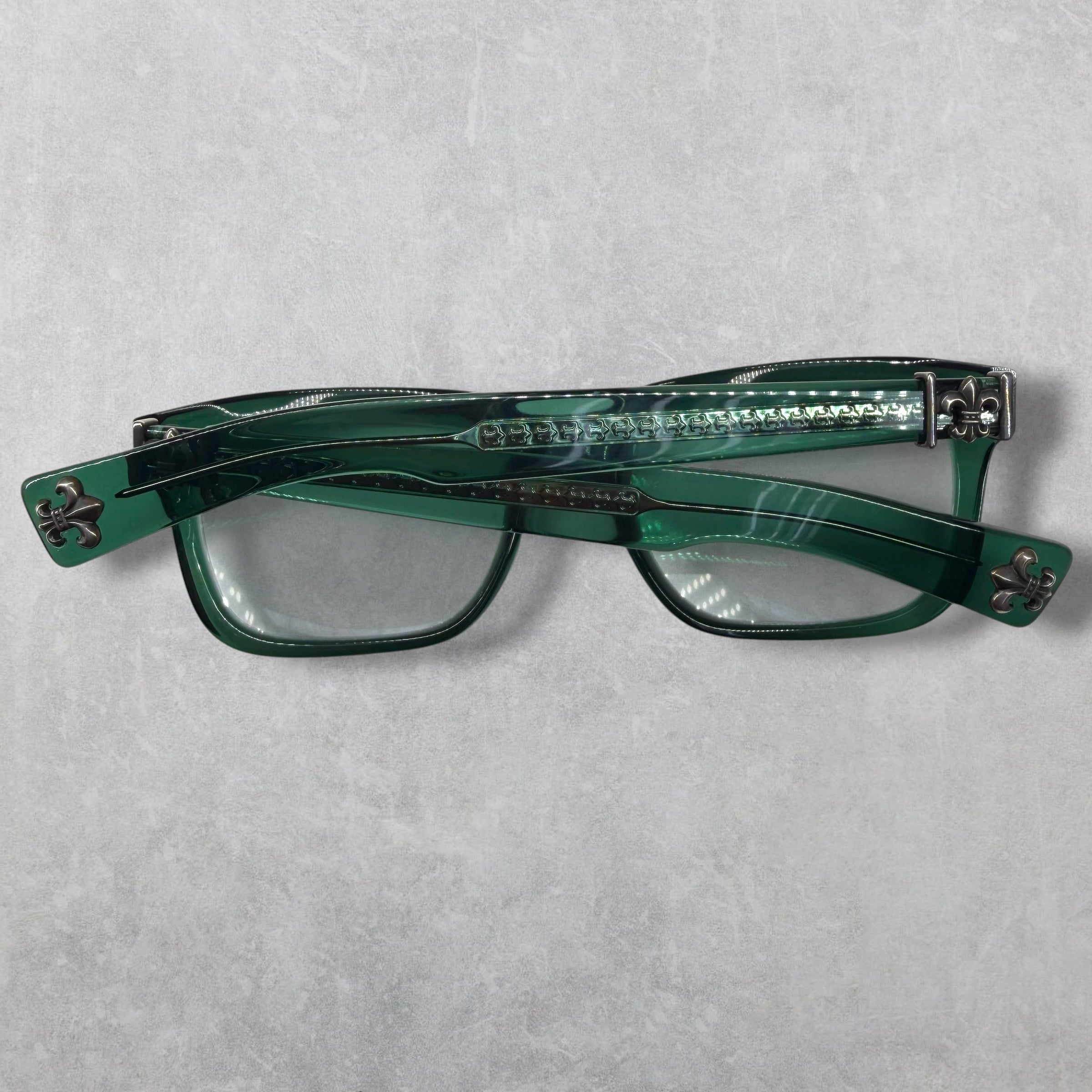 Chrome Hearts See You In Tea Marine Green Glasses