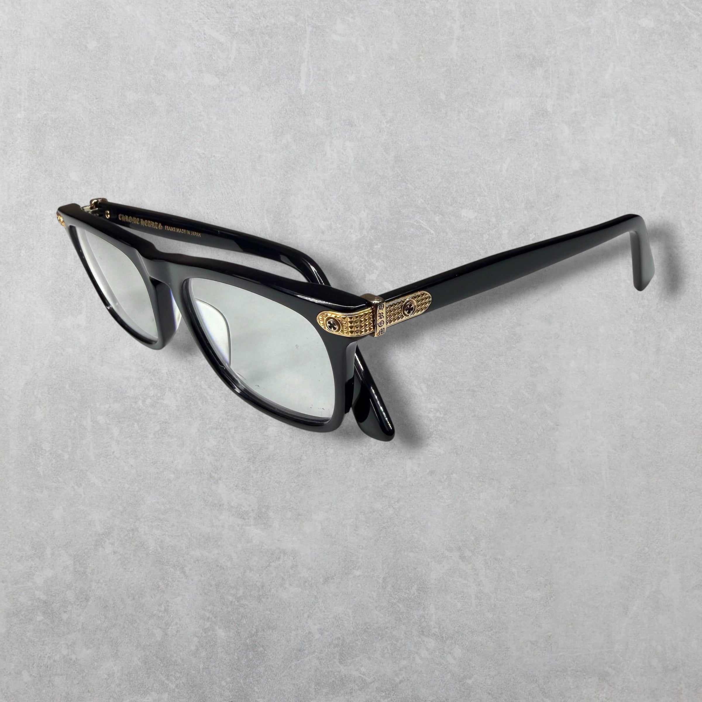 Chrome Hearts Beau Ner Gold Glasses