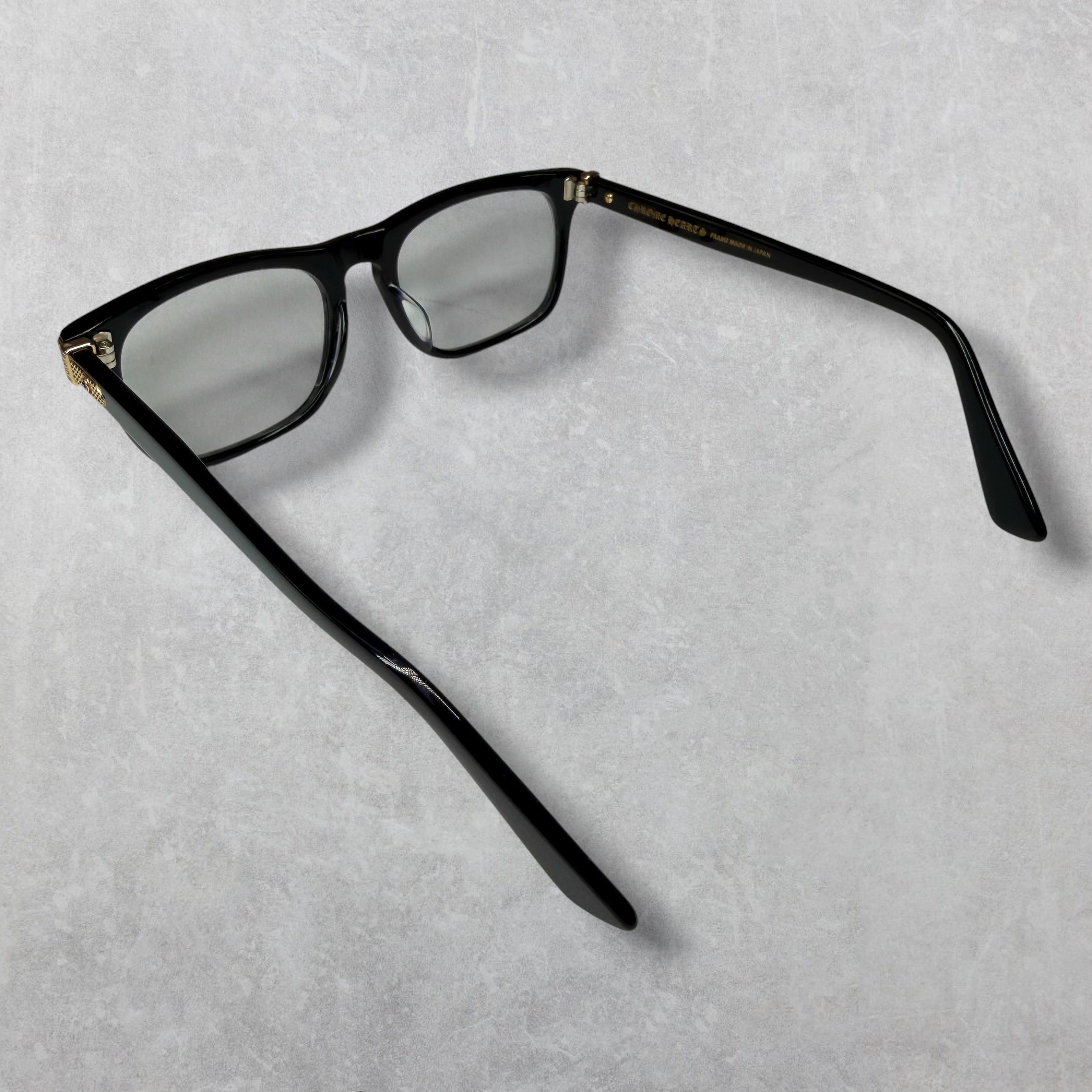 Chrome Hearts Beau Ner Gold Glasses