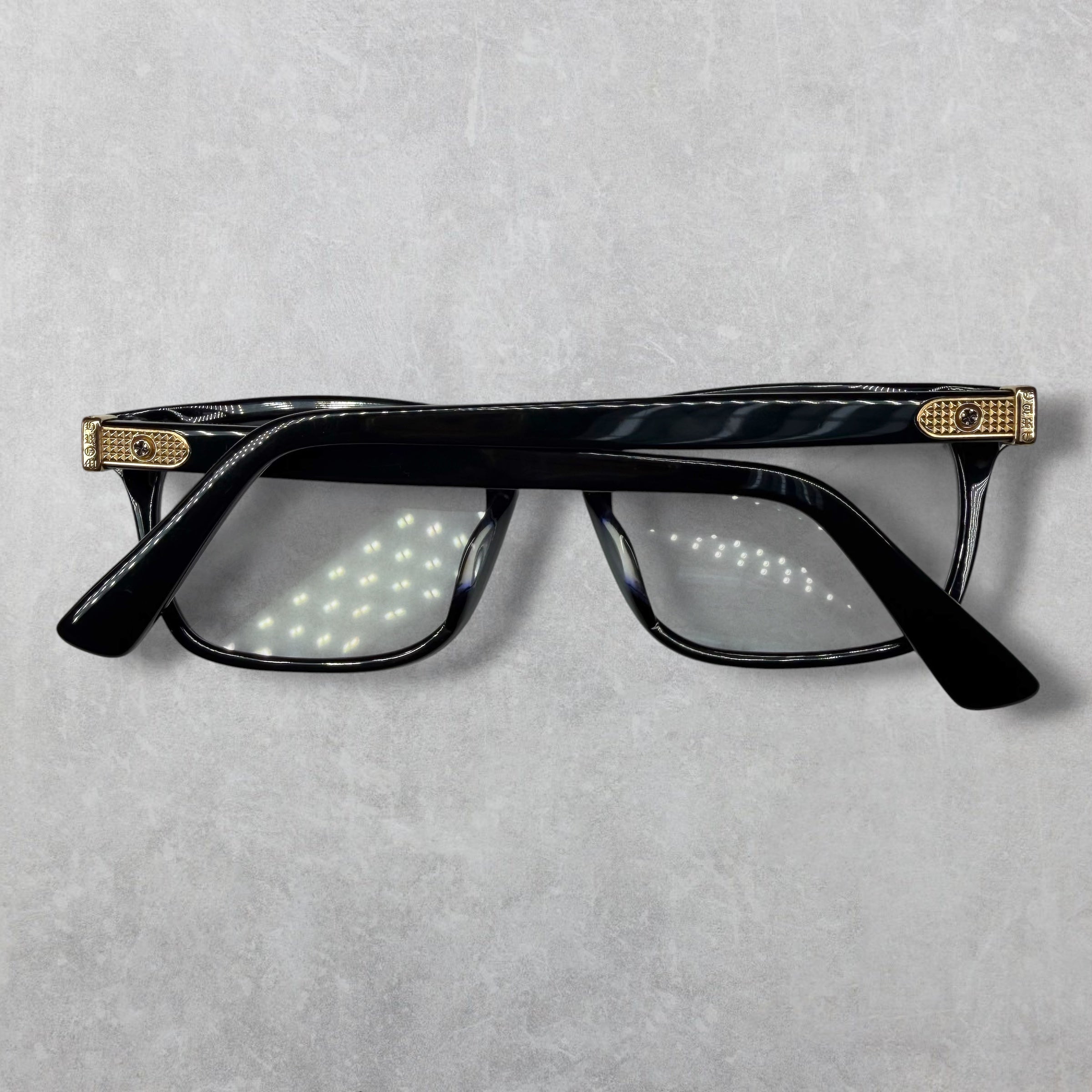 Chrome Hearts Beau Ner Gold Glasses