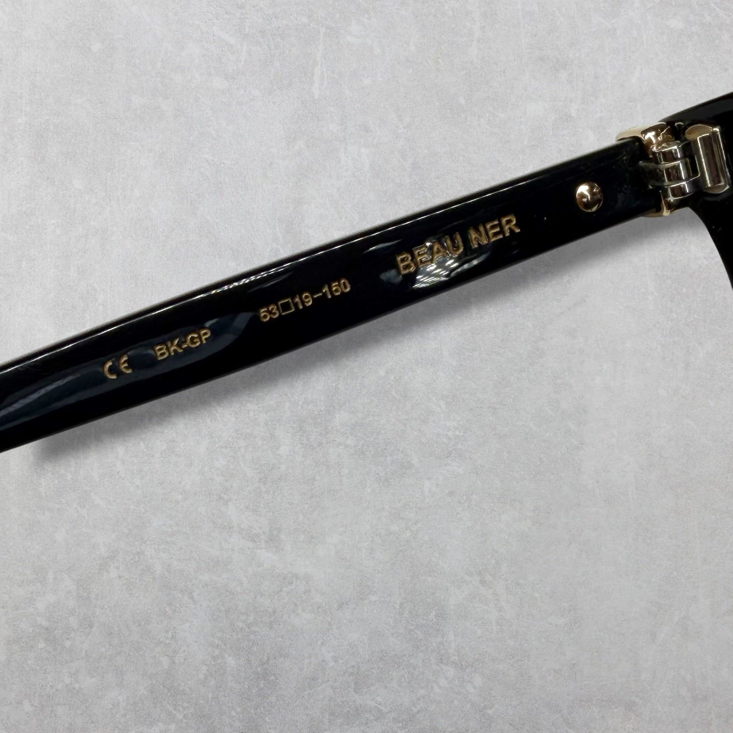 Chrome Hearts Beau Ner Gold Glasses