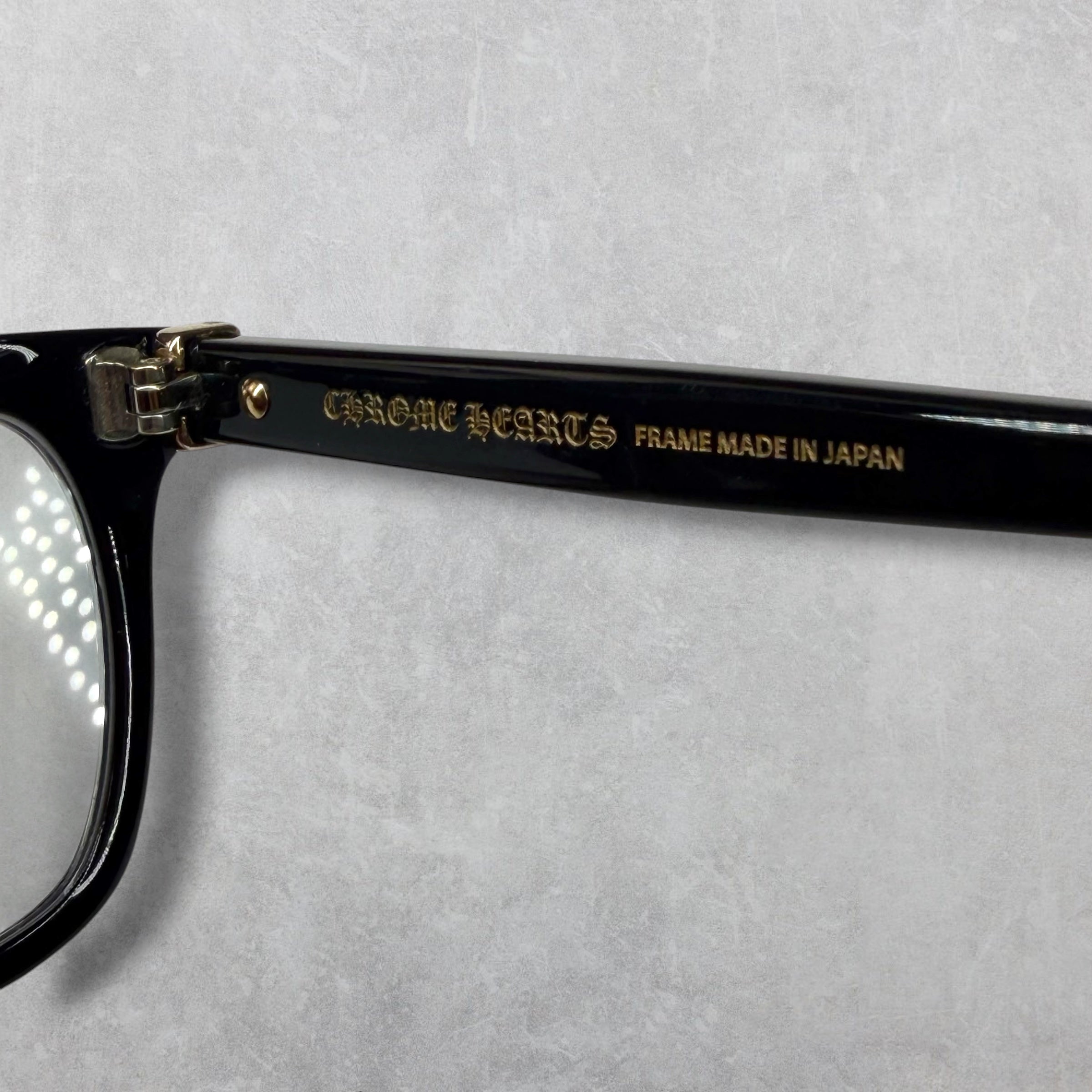 Chrome Hearts Beau Ner Gold Glasses
