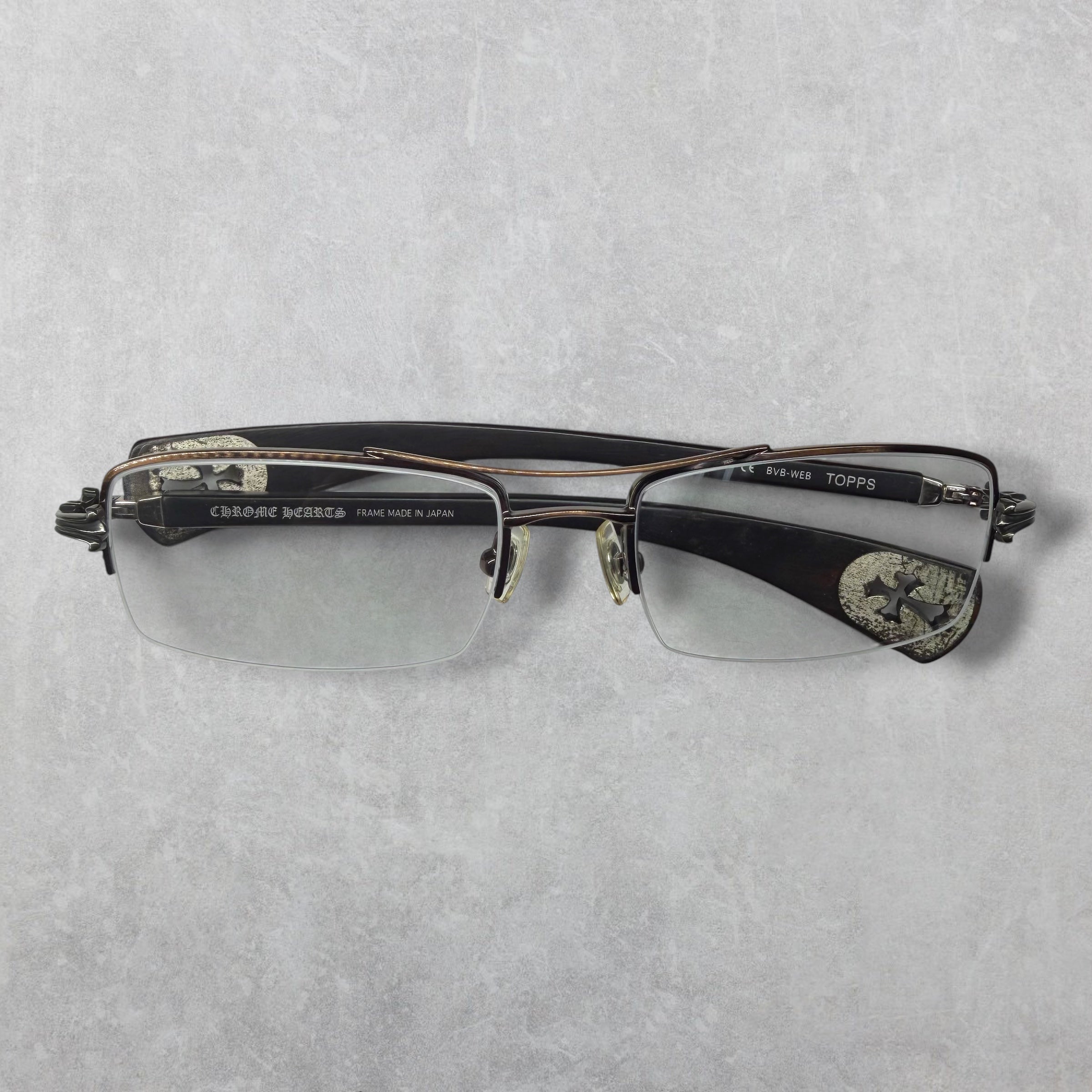 Chrome Hearts Topps Wood Glasses