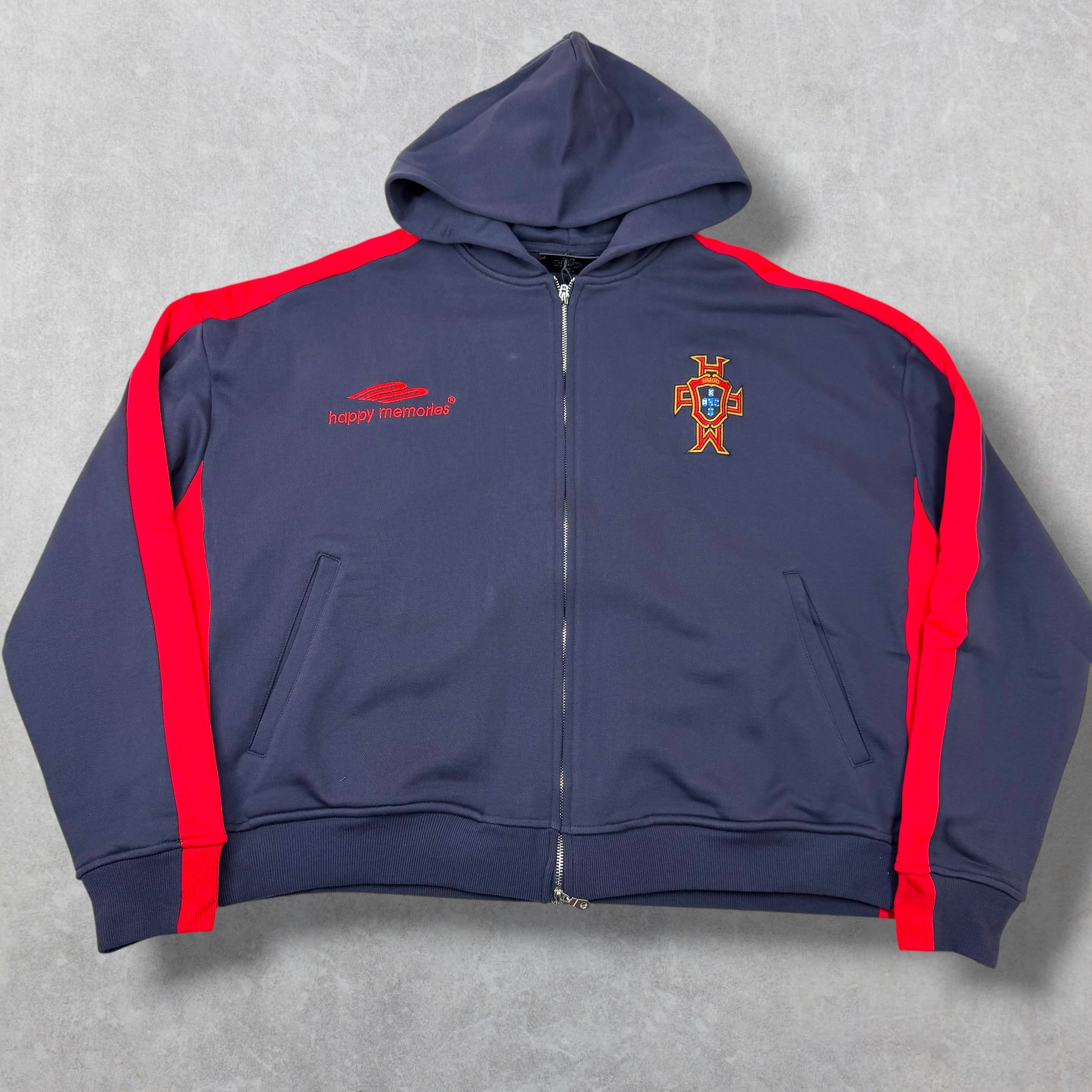 HMDD Red 10 Lisbon Zip Up L