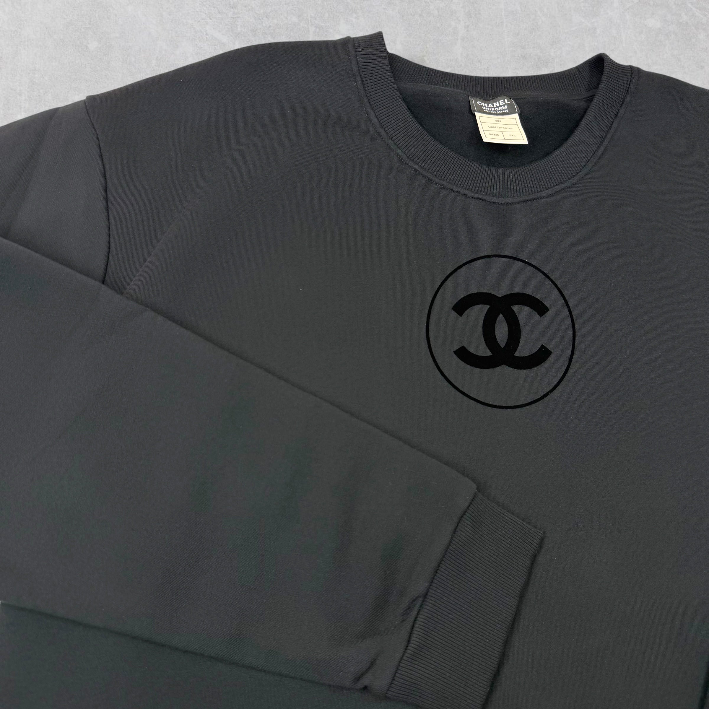 Chanel Uniform Double CC Crewneck 5XL (XXL)