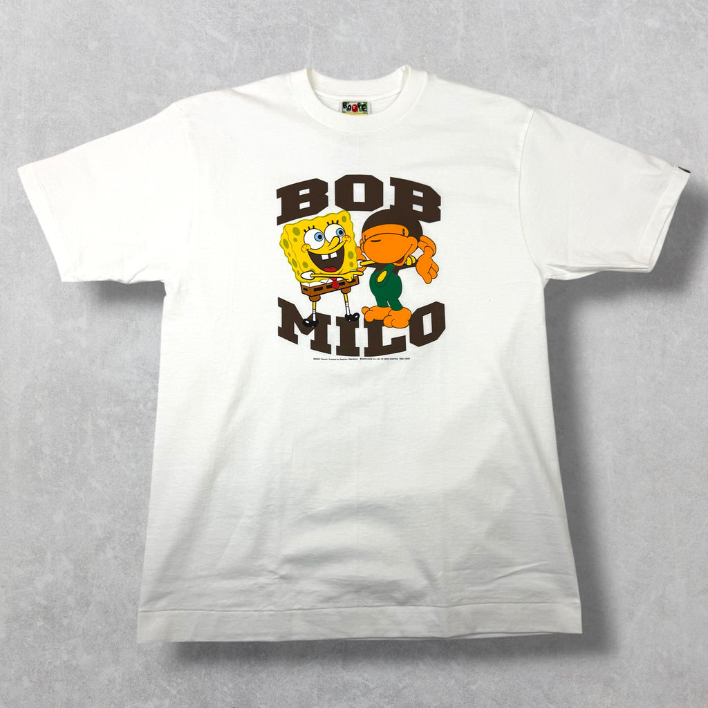 Bape Spongebob Milo Bob Tee M