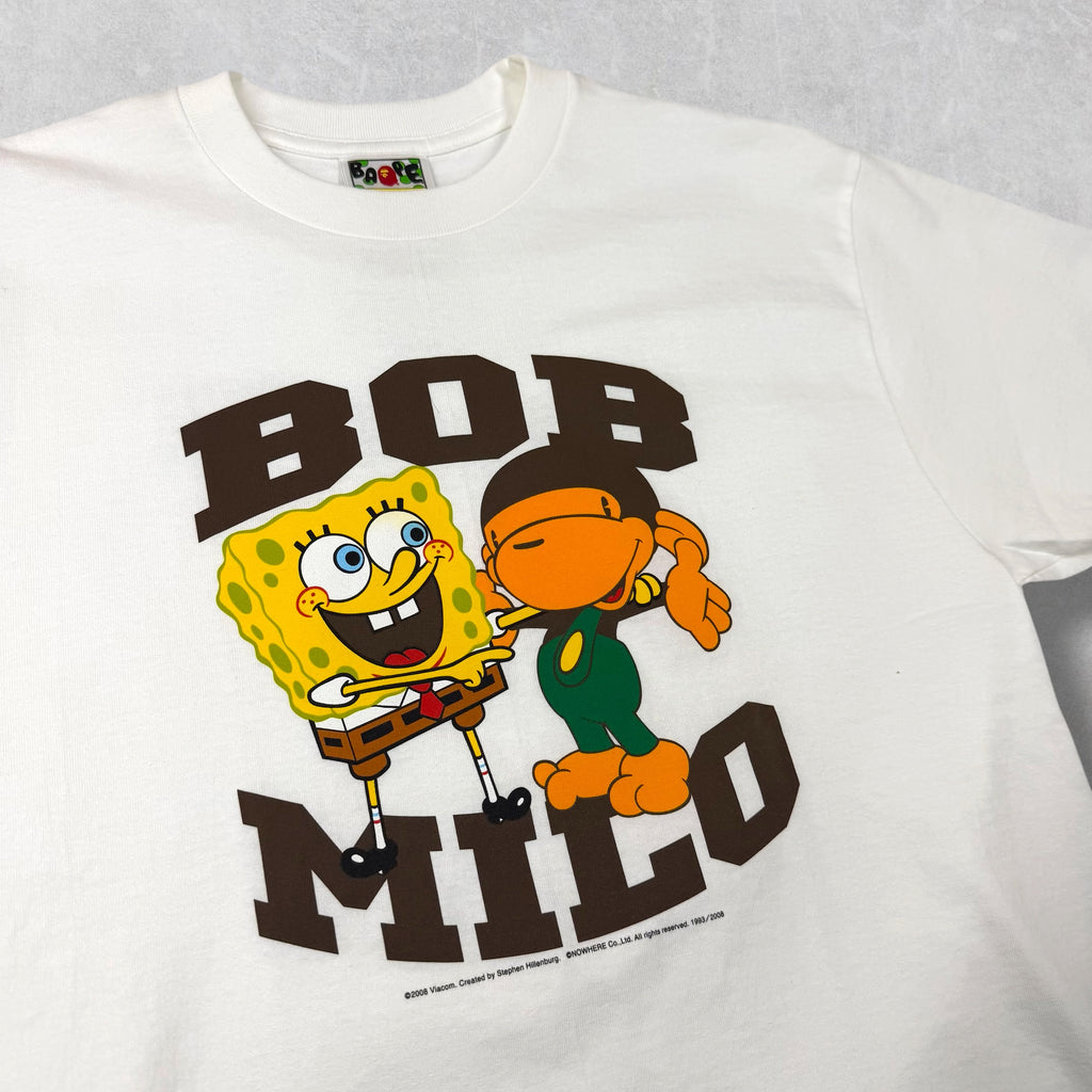 Bape Spongebob Milo Bob Tee M