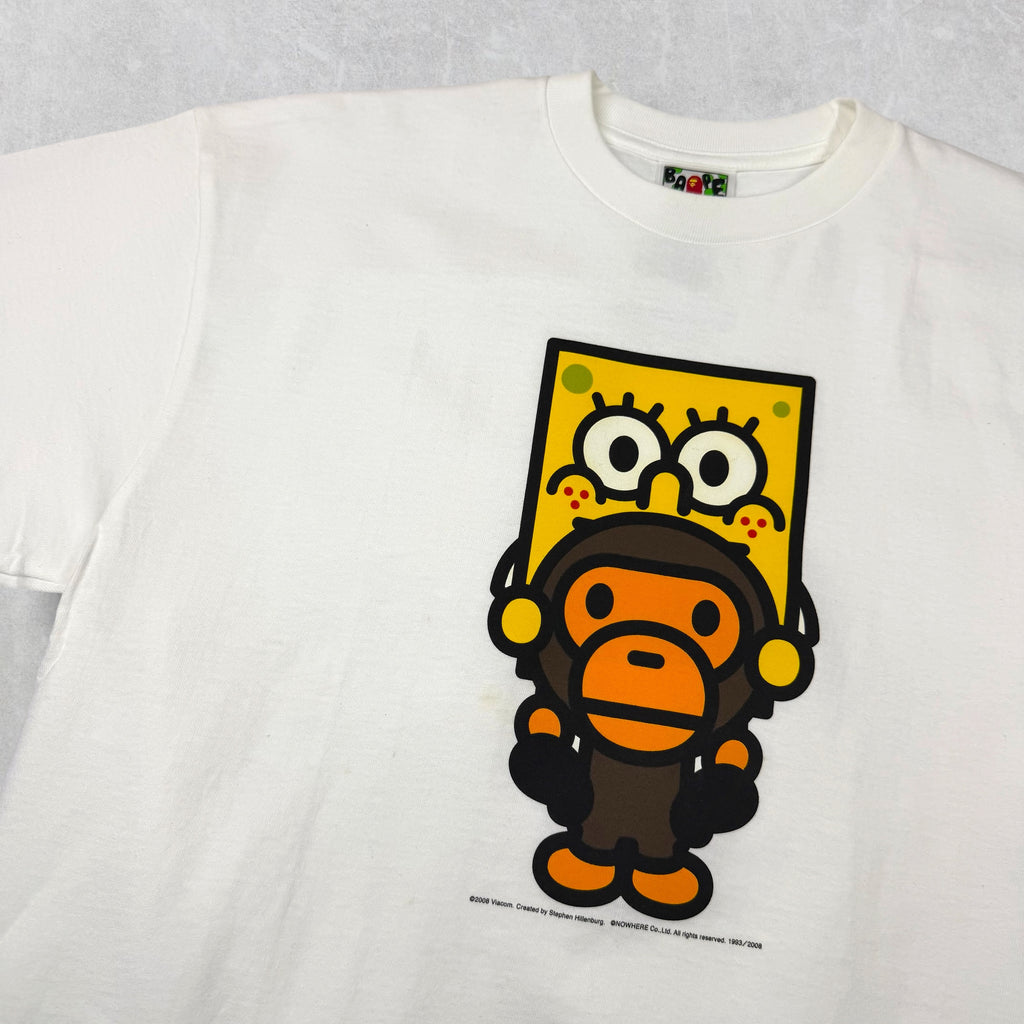 Bape Spongebob Milo Bob Tee L
