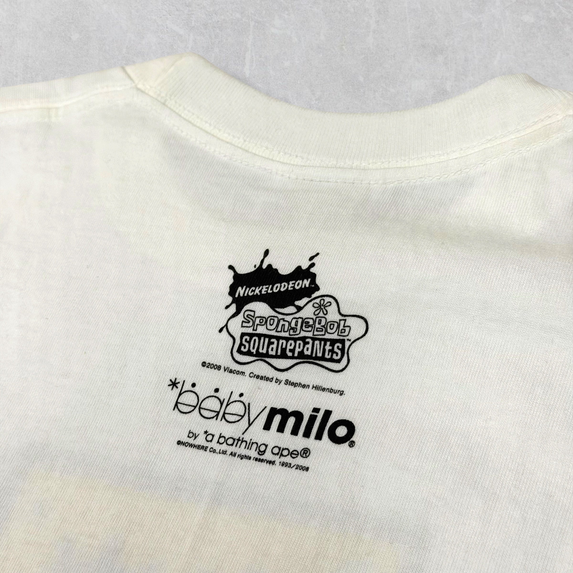 Bape Spongebob Milo Bob Tee L