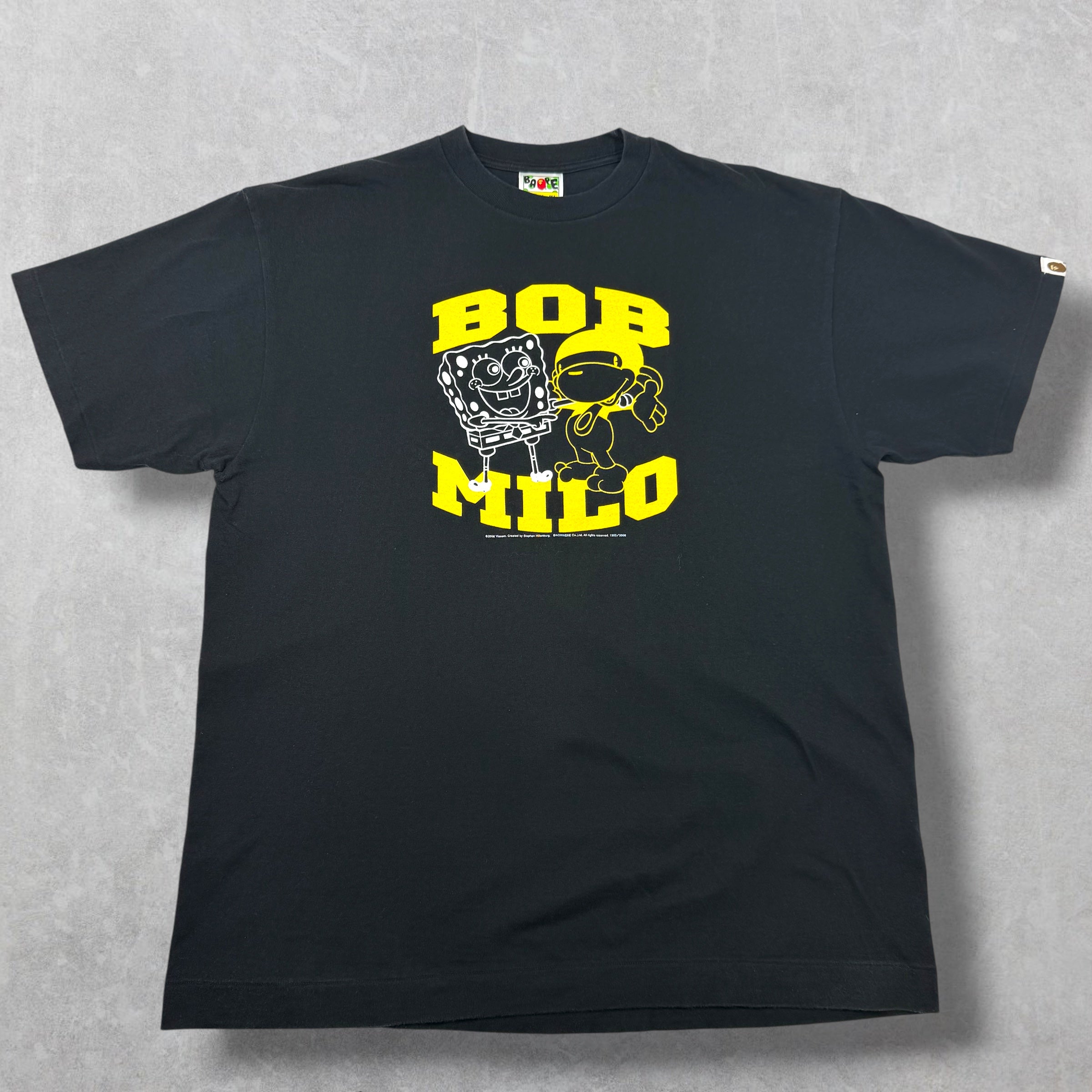 Bape Spongebob Milo Bob Tee XL