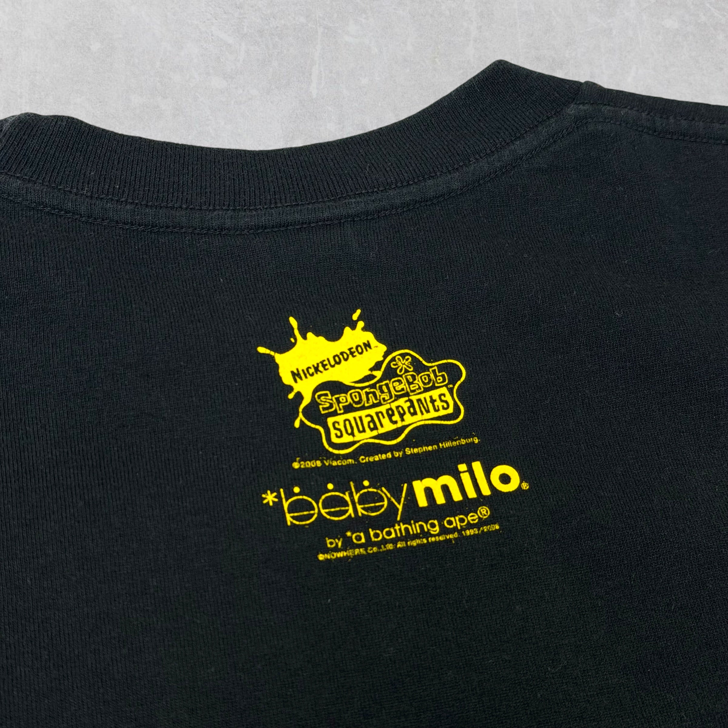 Bape Spongebob Milo Bob Tee XL