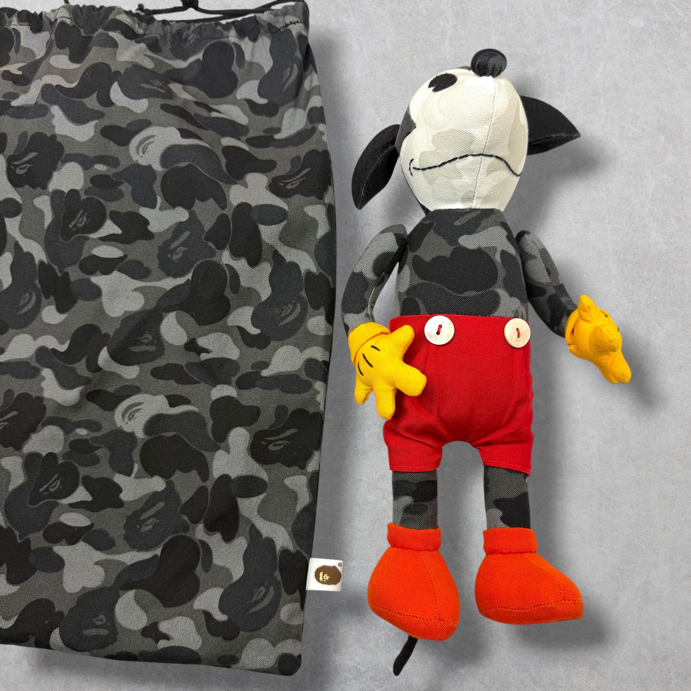 Bape Mickey Mouse Plush Doll