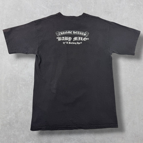 Chrome Hearts Bape Baby Milo Scroll Tee L