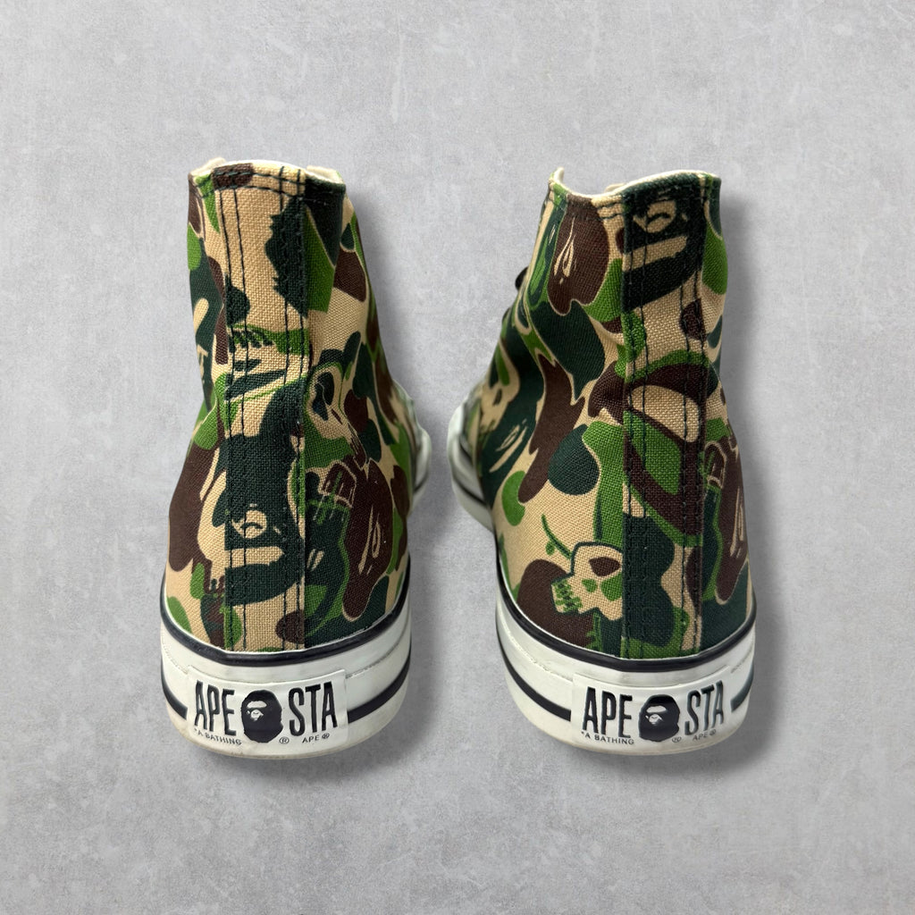 Bape x Stussy Ape Sta Sneaker 8.5