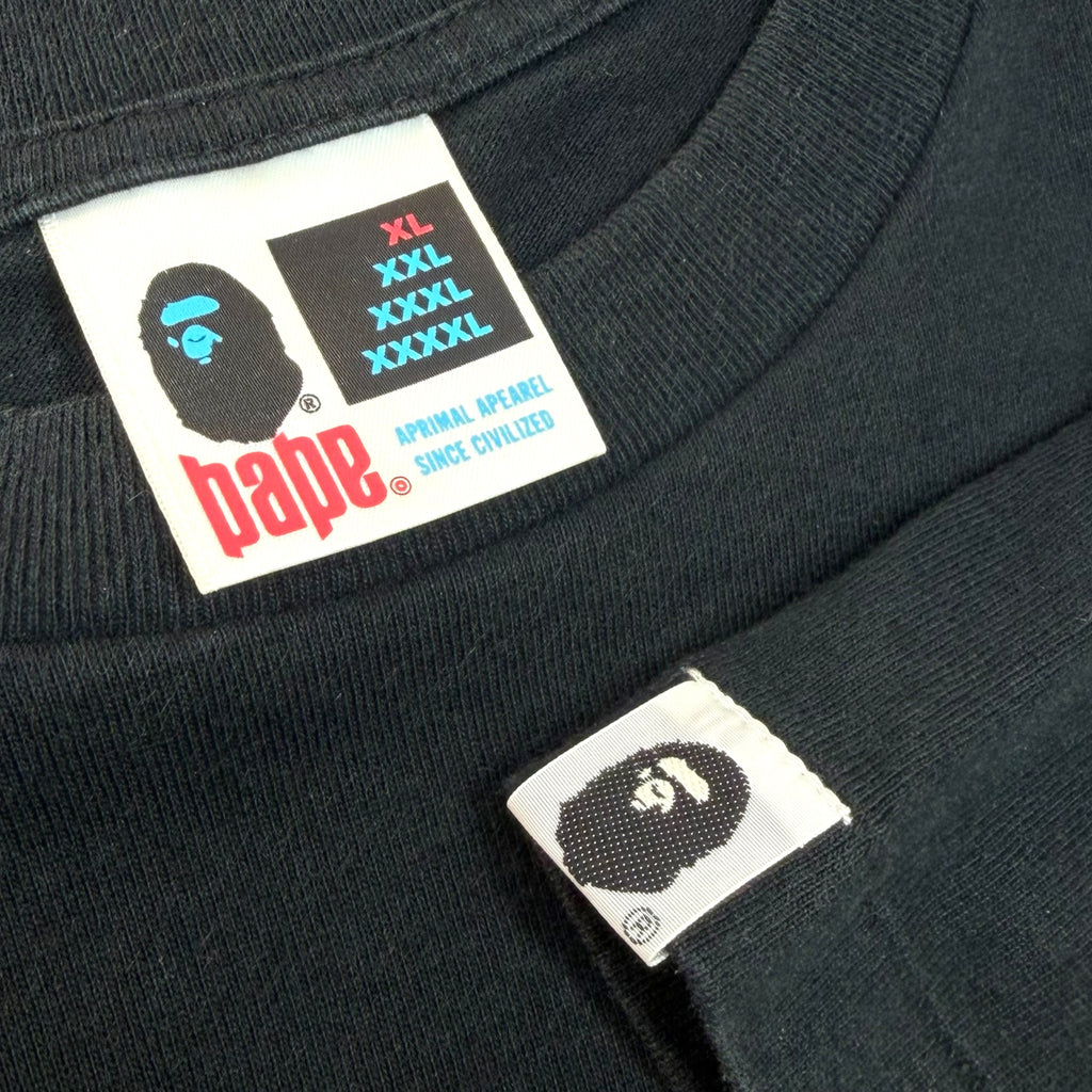 Bape Swarovski Crystal Ape Logo Tee XL