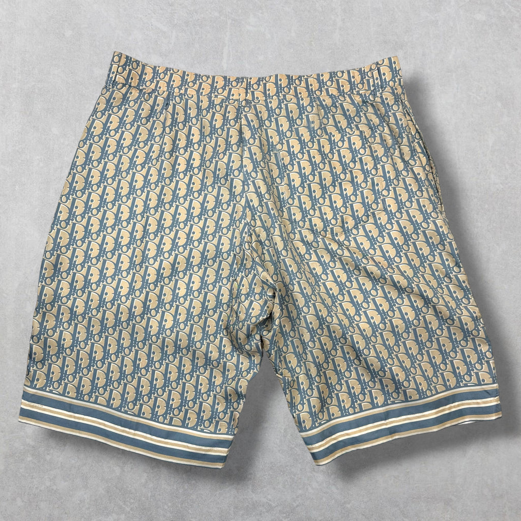 Dior Oblique Silk Bermuda Shorts 40 (32)