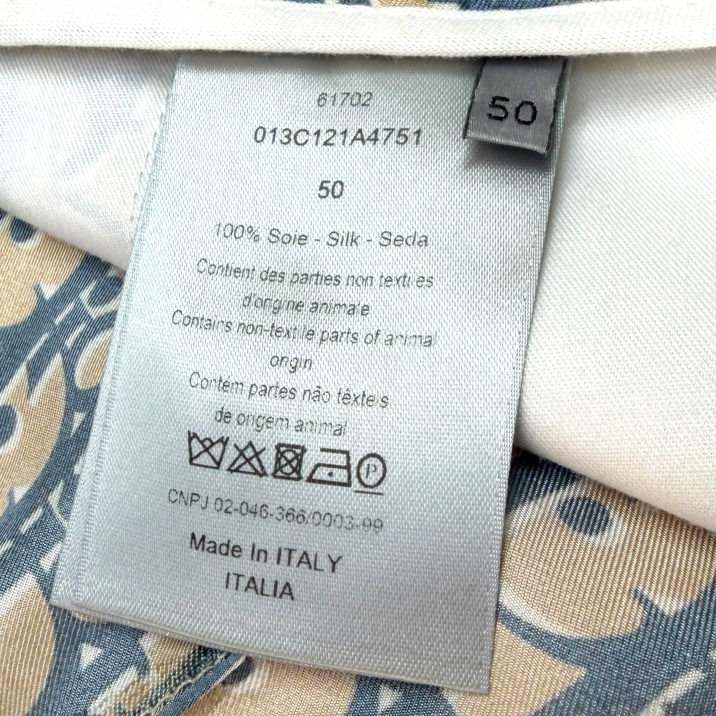 Dior Oblique Silk Bermuda Shorts 40 (32)