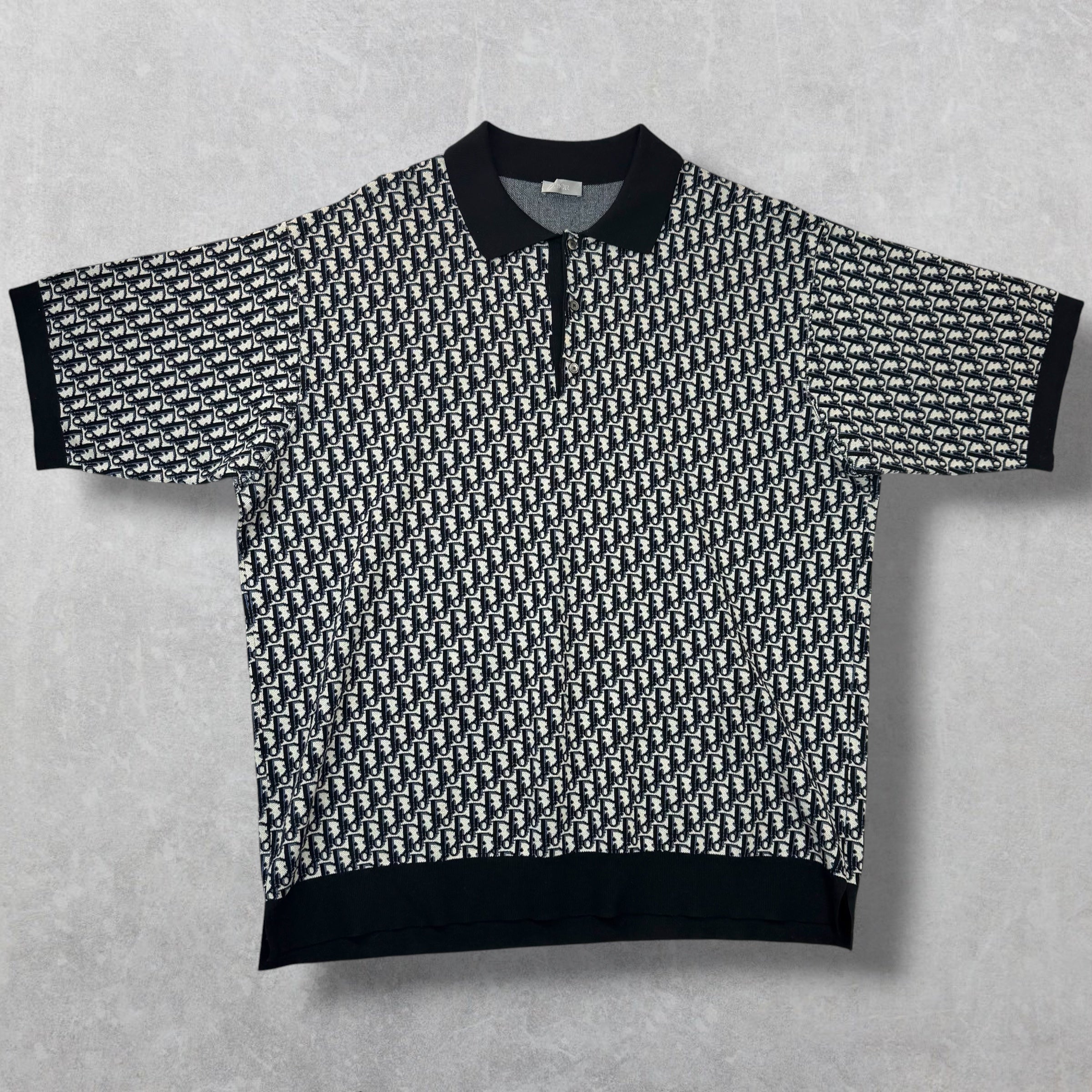 Dior Oblique Polo Shirt XXXL