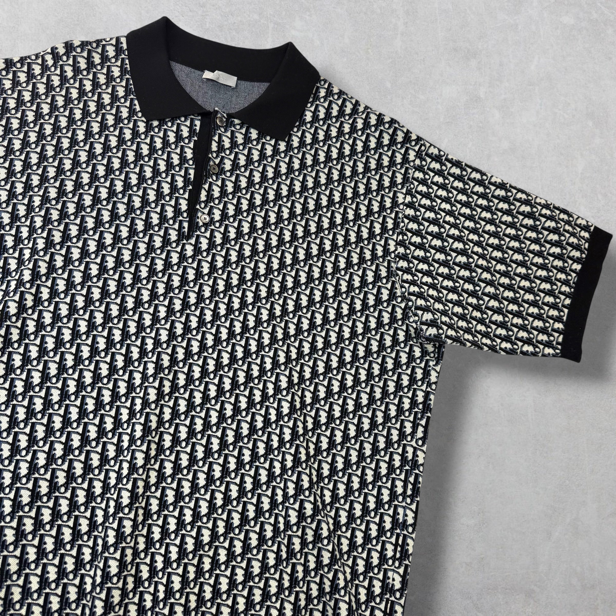 Dior Oblique Polo Shirt XXXL