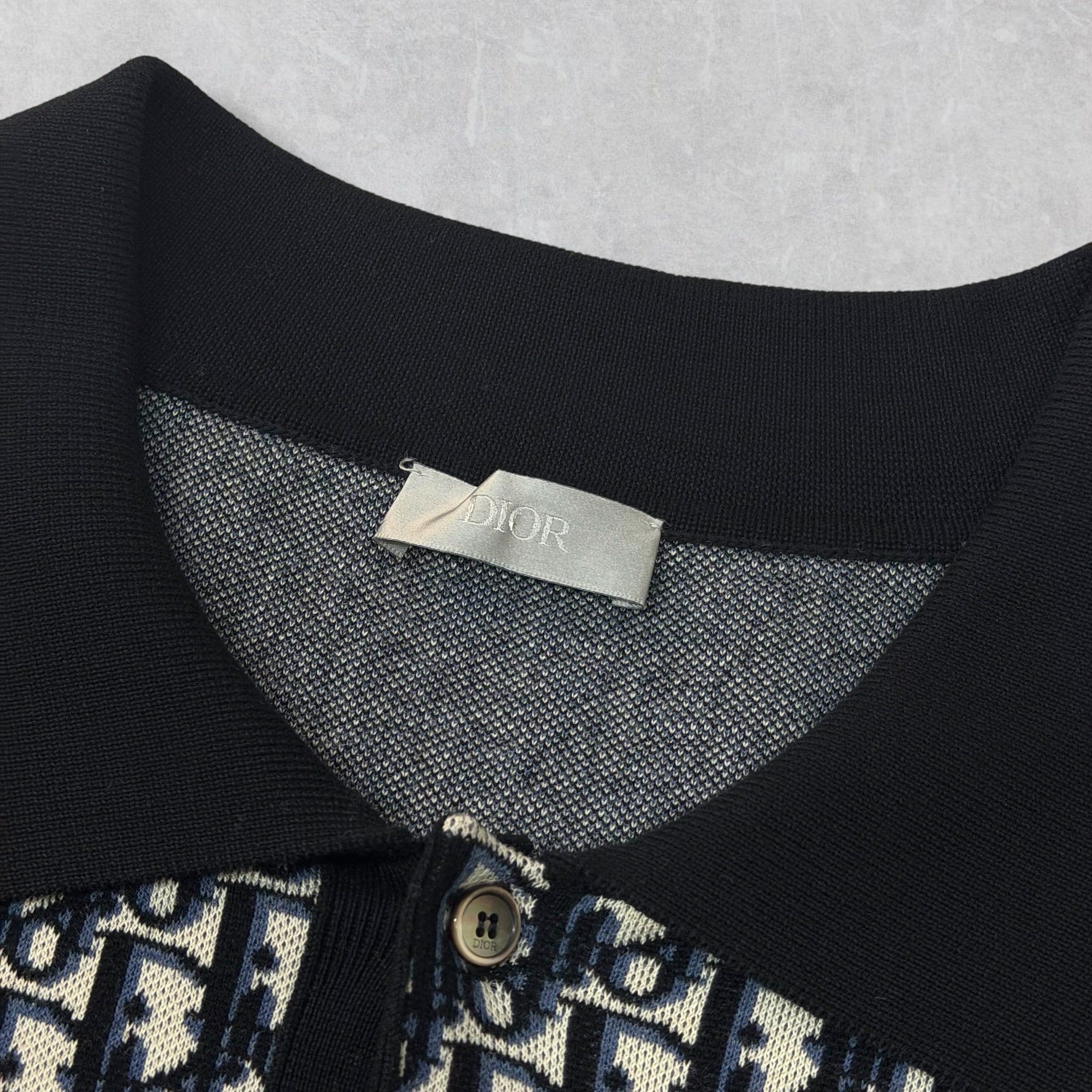 Dior Oblique Polo Shirt XXXL
