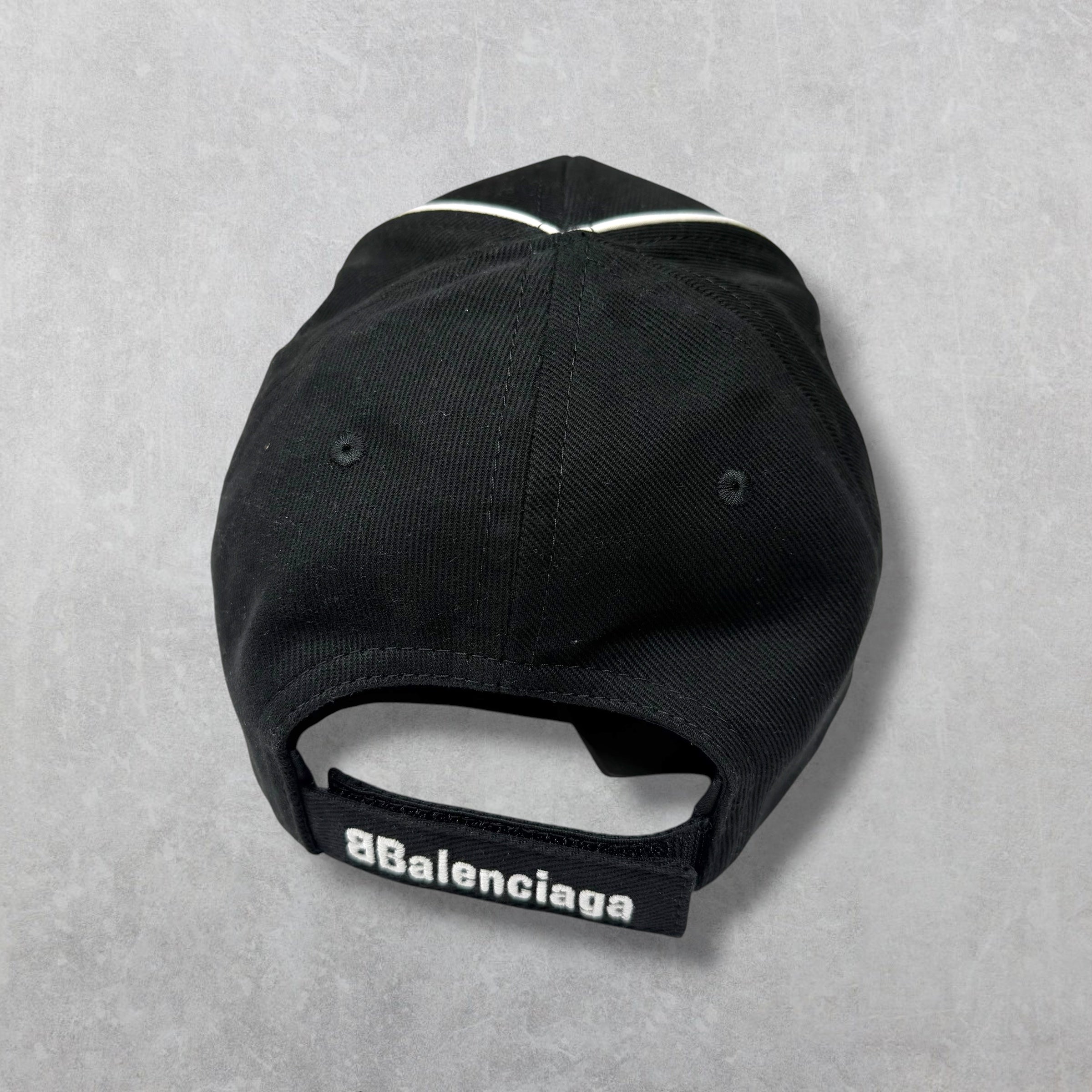 Balenciaga Paris Soccer Cap Black
