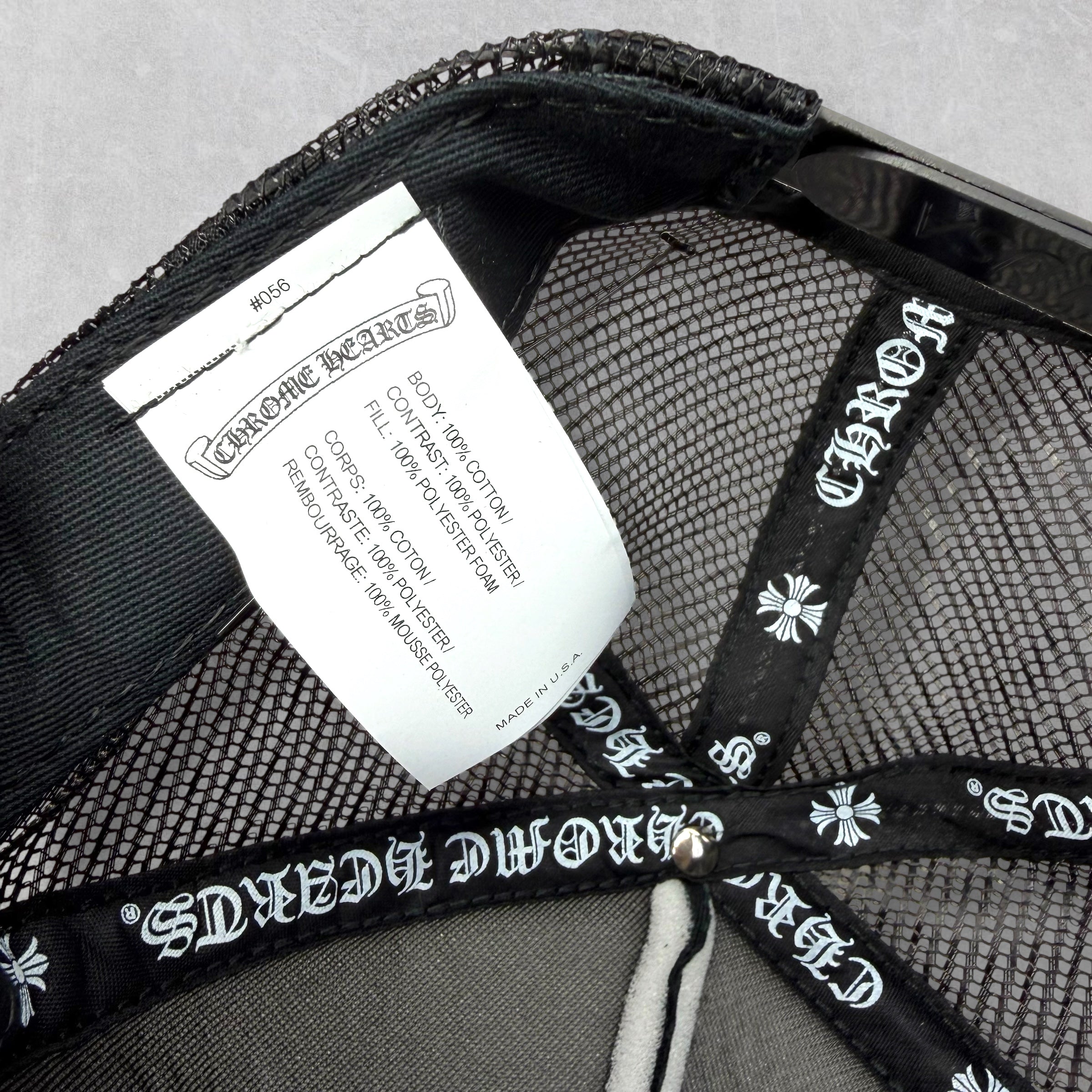 Chrome Hearts Fuck Hollywood Trucker Hat