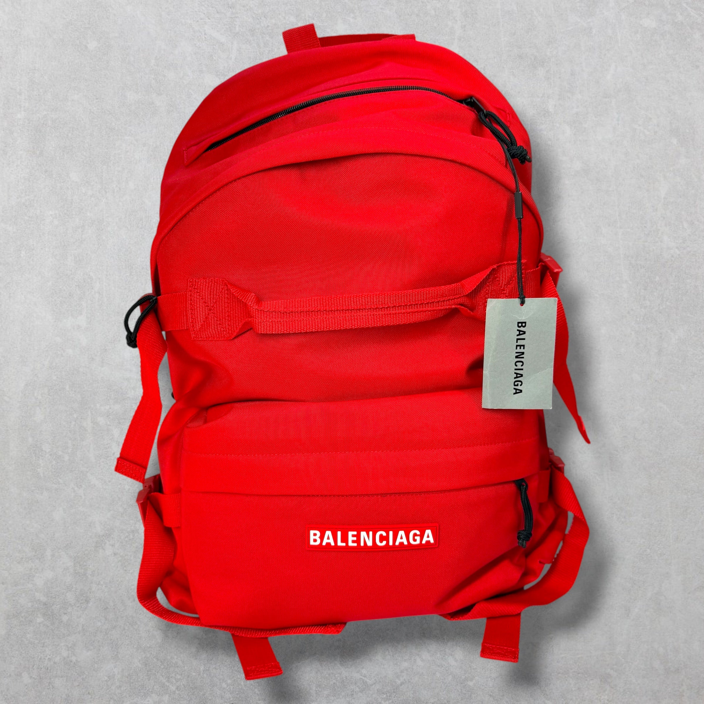 Balenciaga Ski Red Backpack