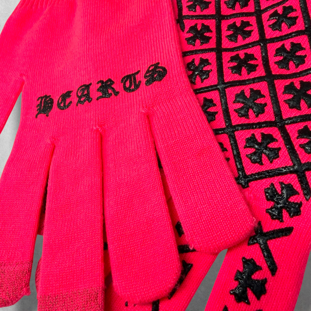 Chrome Hearts Pink Work Gloves
