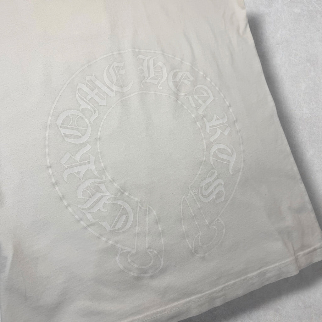 Chrome Hearts White Horse Shoe Logo Tee M