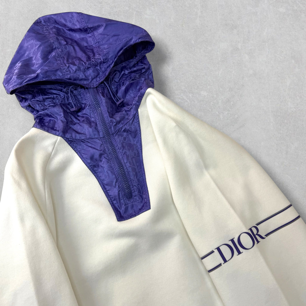 Dior Oblique Half-Zip Hoodie XL