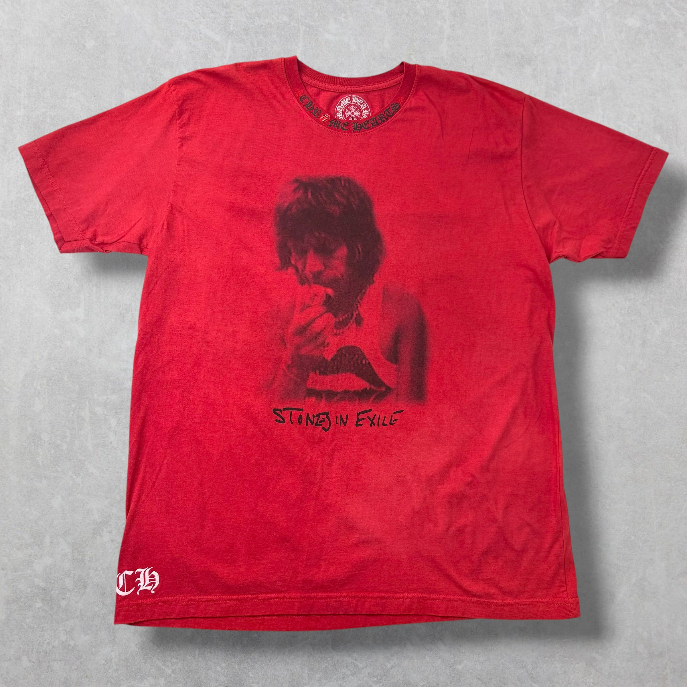 Chrome Hearts Rolling Stones 'Stones In Exile" Tee XXL