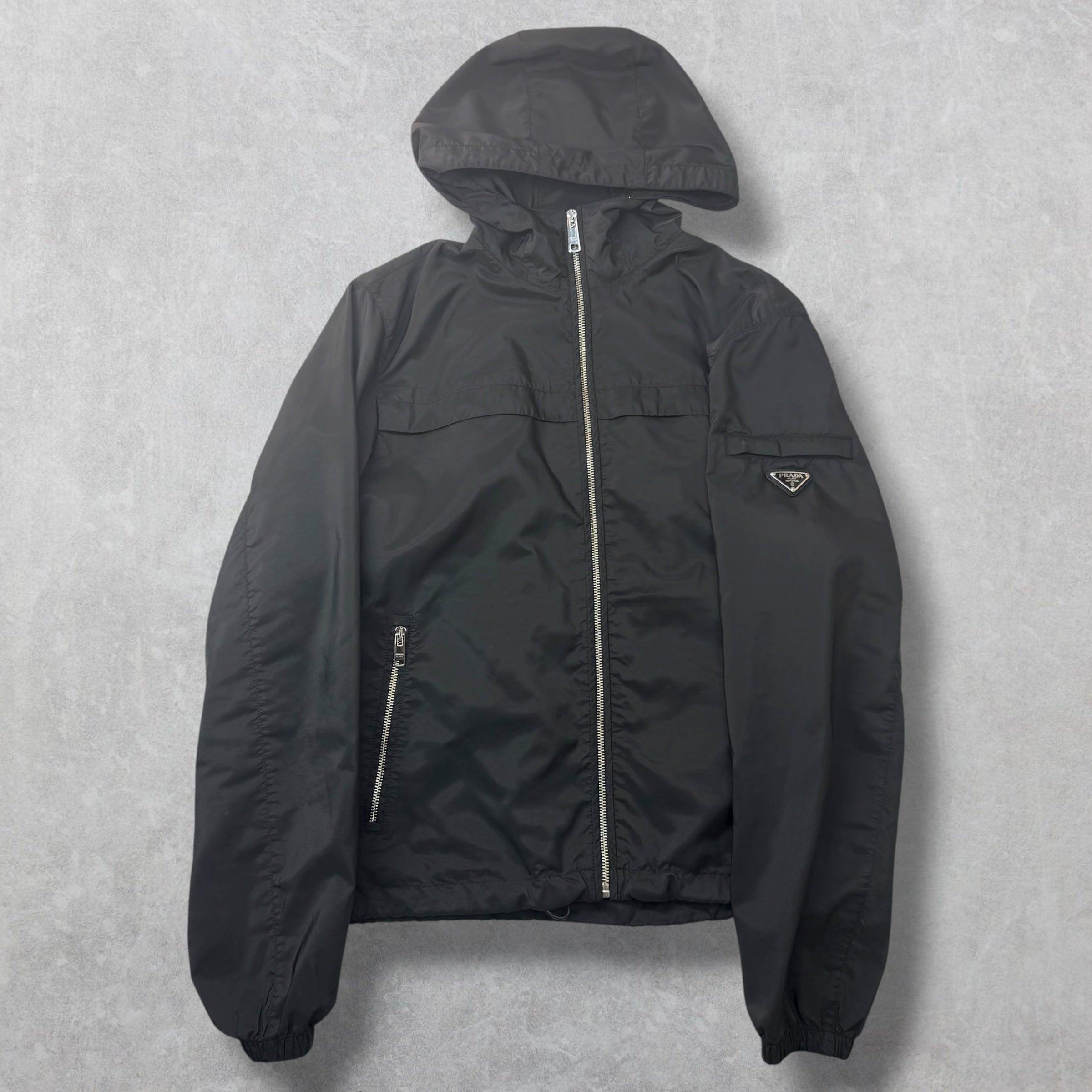 Prada Re-Nylon Hooded Jacket 52 (L)