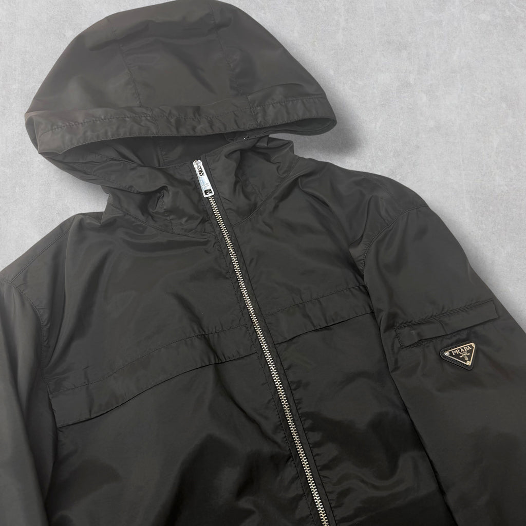 Prada Re-Nylon Hooded Jacket 52 (L)