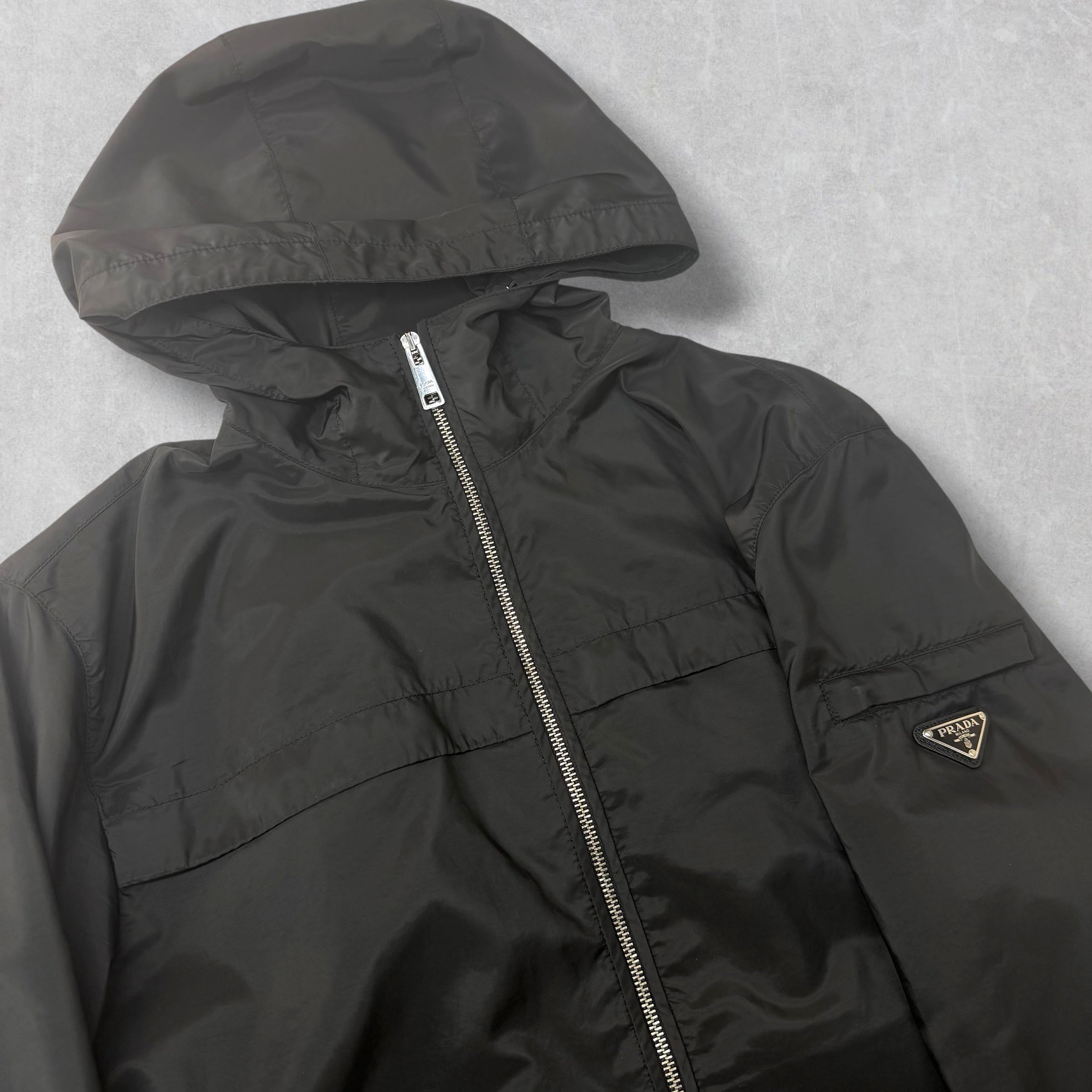 Prada Re-Nylon Hooded Jacket 52 (L)
