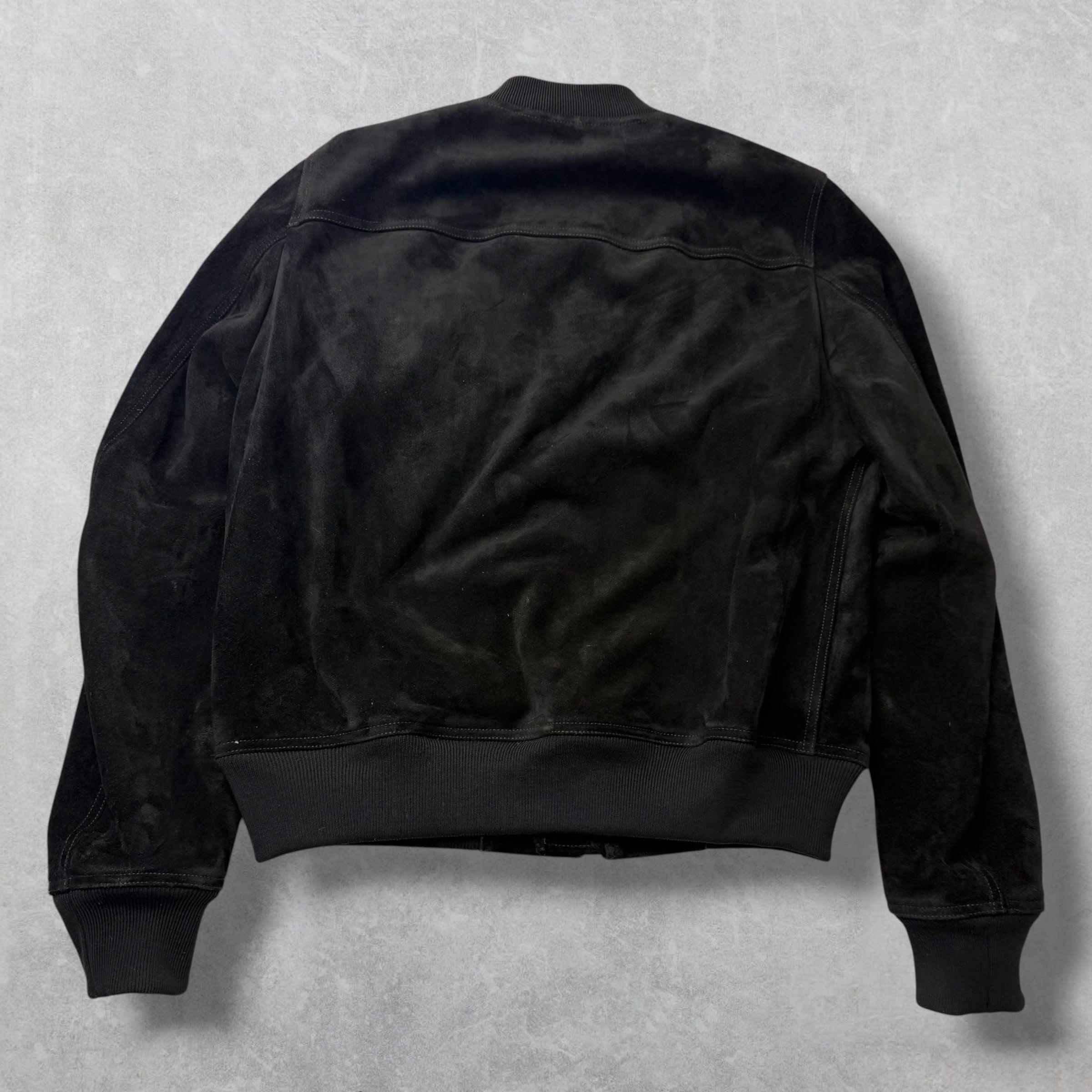Rick Owens Concordians Suede Flight Jacket 50 (M)
