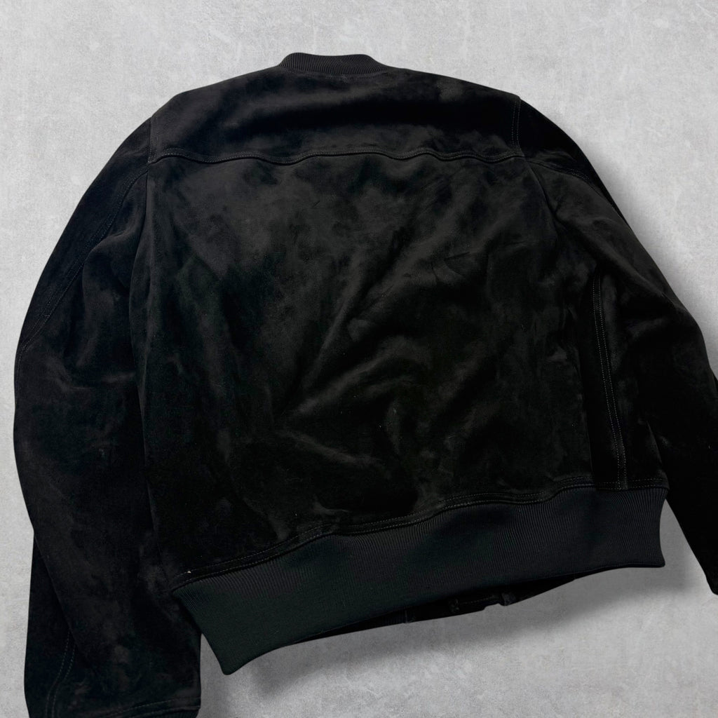 Rick Owens Concordians Suede Flight Jacket 50 (M)