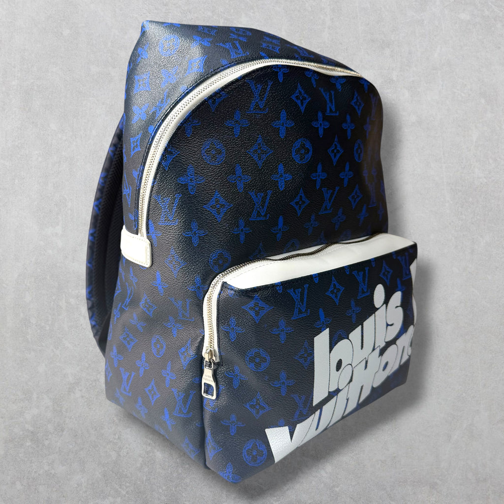 Louis Vuitton Discovery Backpack Blue