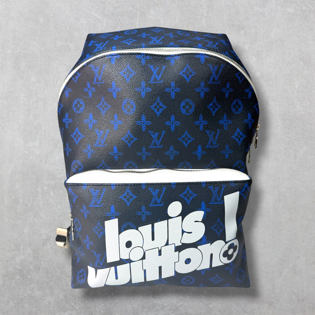 Louis Vuitton Discovery Backpack Blue