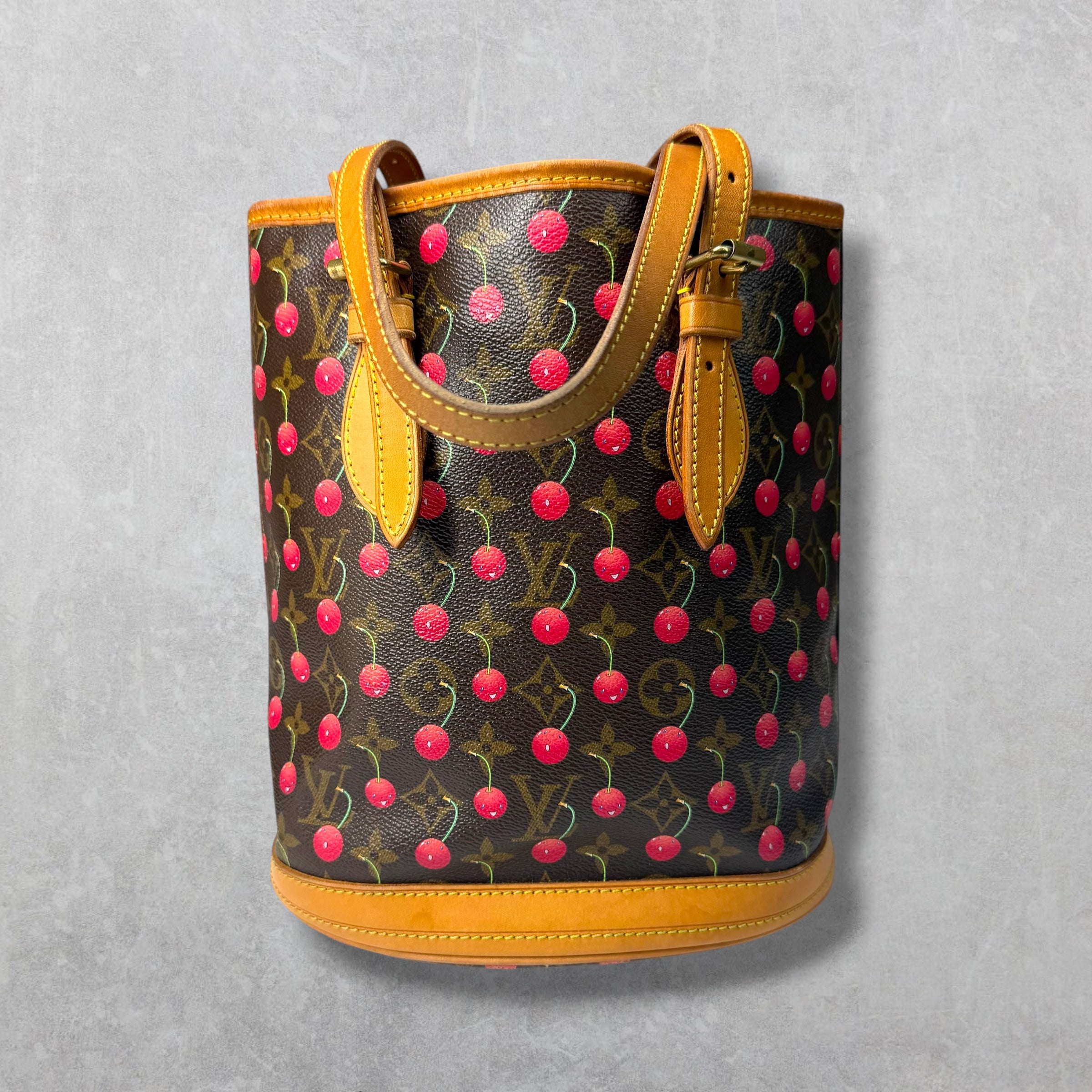 Louis Vuitton Murakami Cerises Bucket Bag
