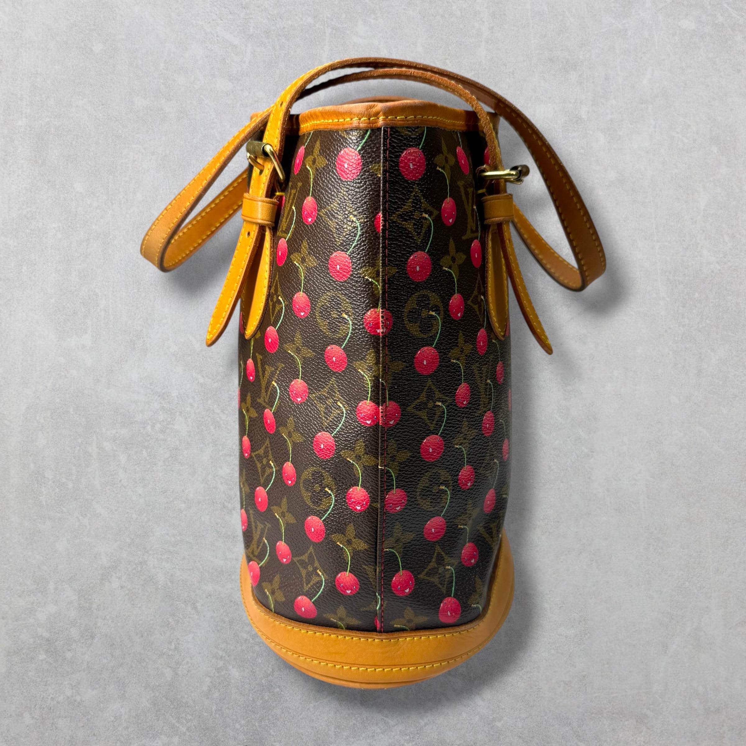 Louis Vuitton Murakami Cerises Bucket Bag