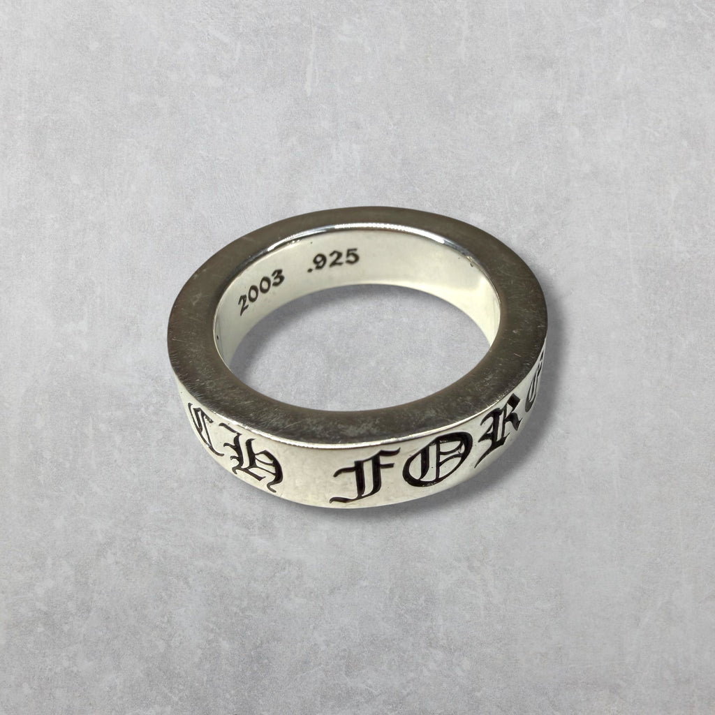 Chrome Hearts Forever 6MM Spacer Ring 8