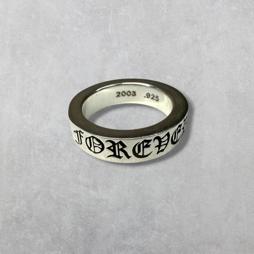 Chrome Hearts Forever 6MM Spacer Ring 8