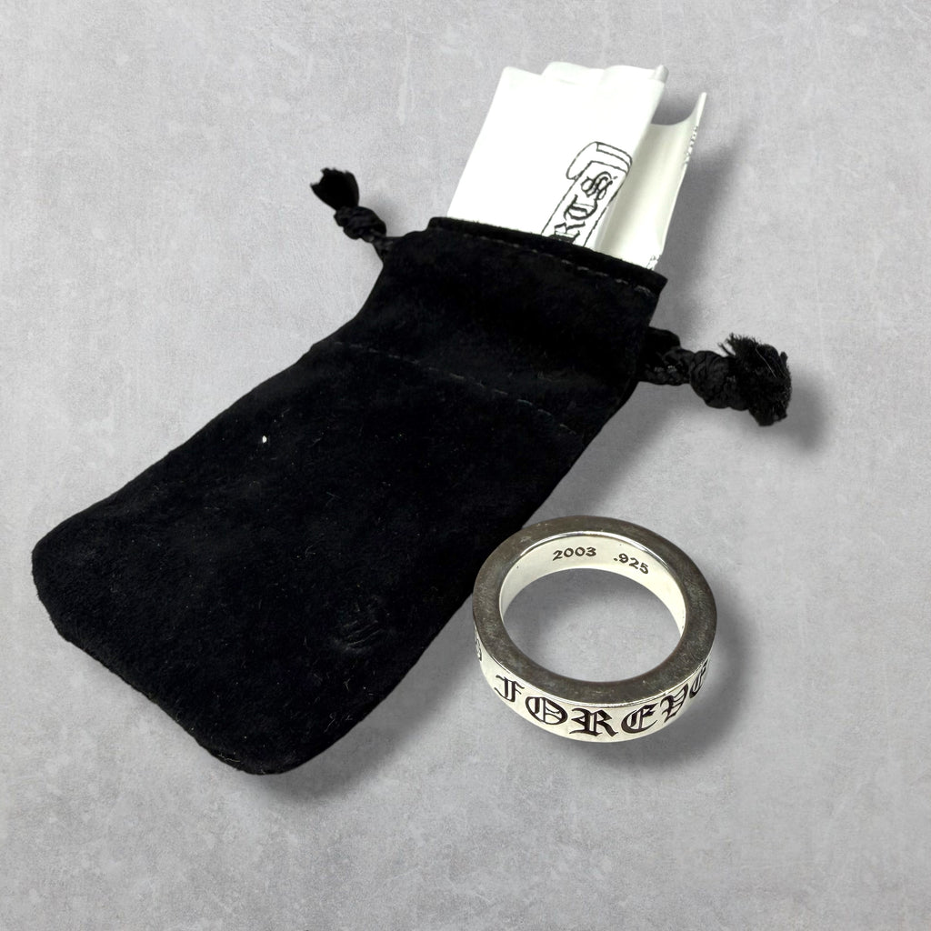 Chrome Hearts Forever 6MM Spacer Ring 8