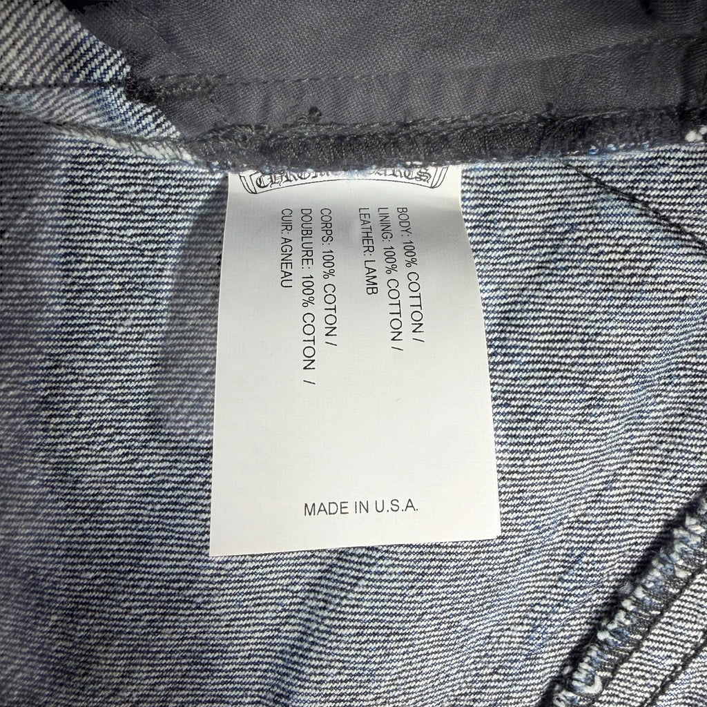 Chrome Hearts Turbo Diesel Cross Patch Shorts 30