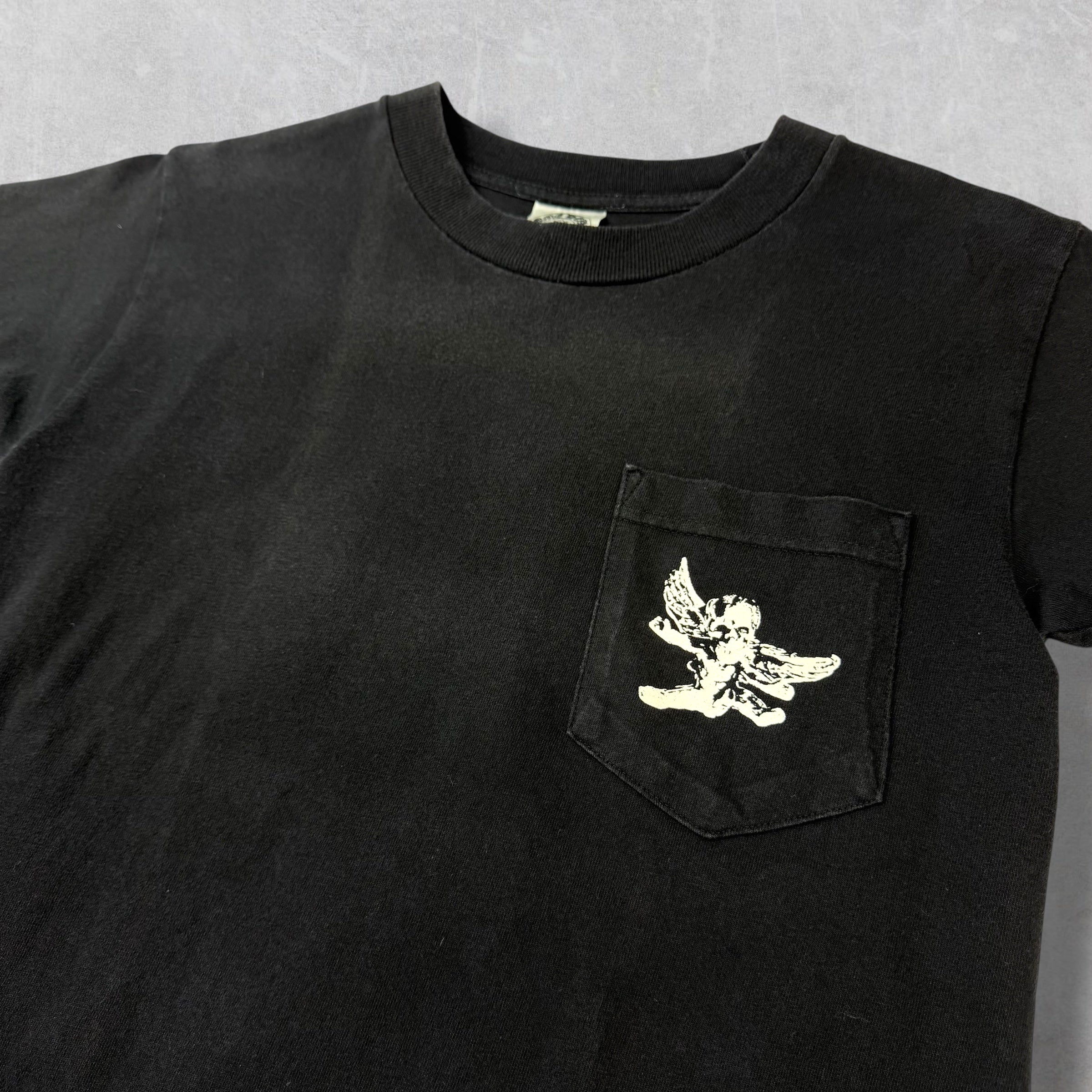 Vintage Chrome Hearts Joe Foti Miss Lerene Rising Sun Pocket Tee S
