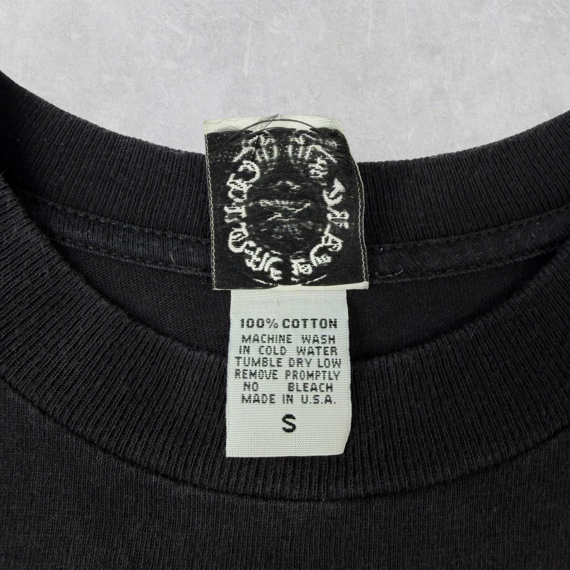 Vintage Chrome Hearts Joe Foti Miss Lerene Rising Sun Pocket Tee S