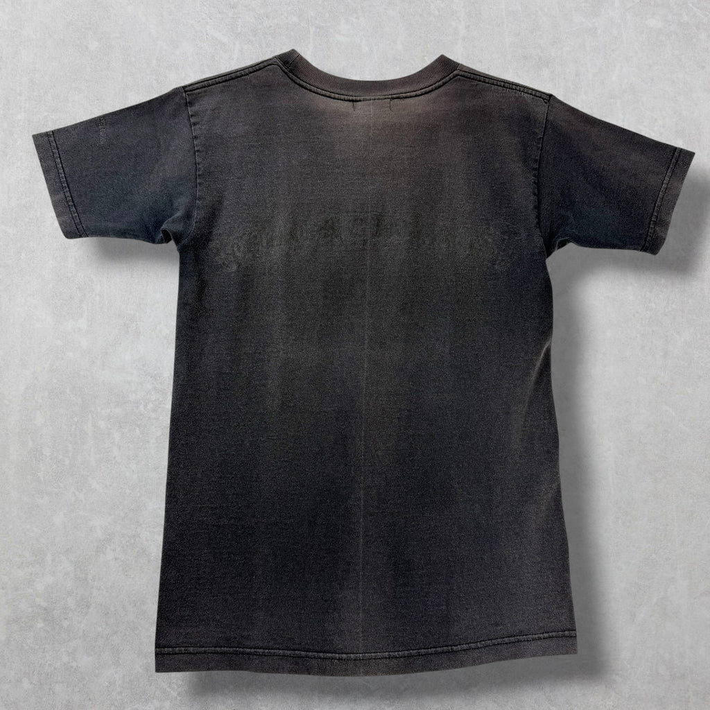 Vintage Chrome Hearts Scroll Logo Eye Chart Pocket Tee S